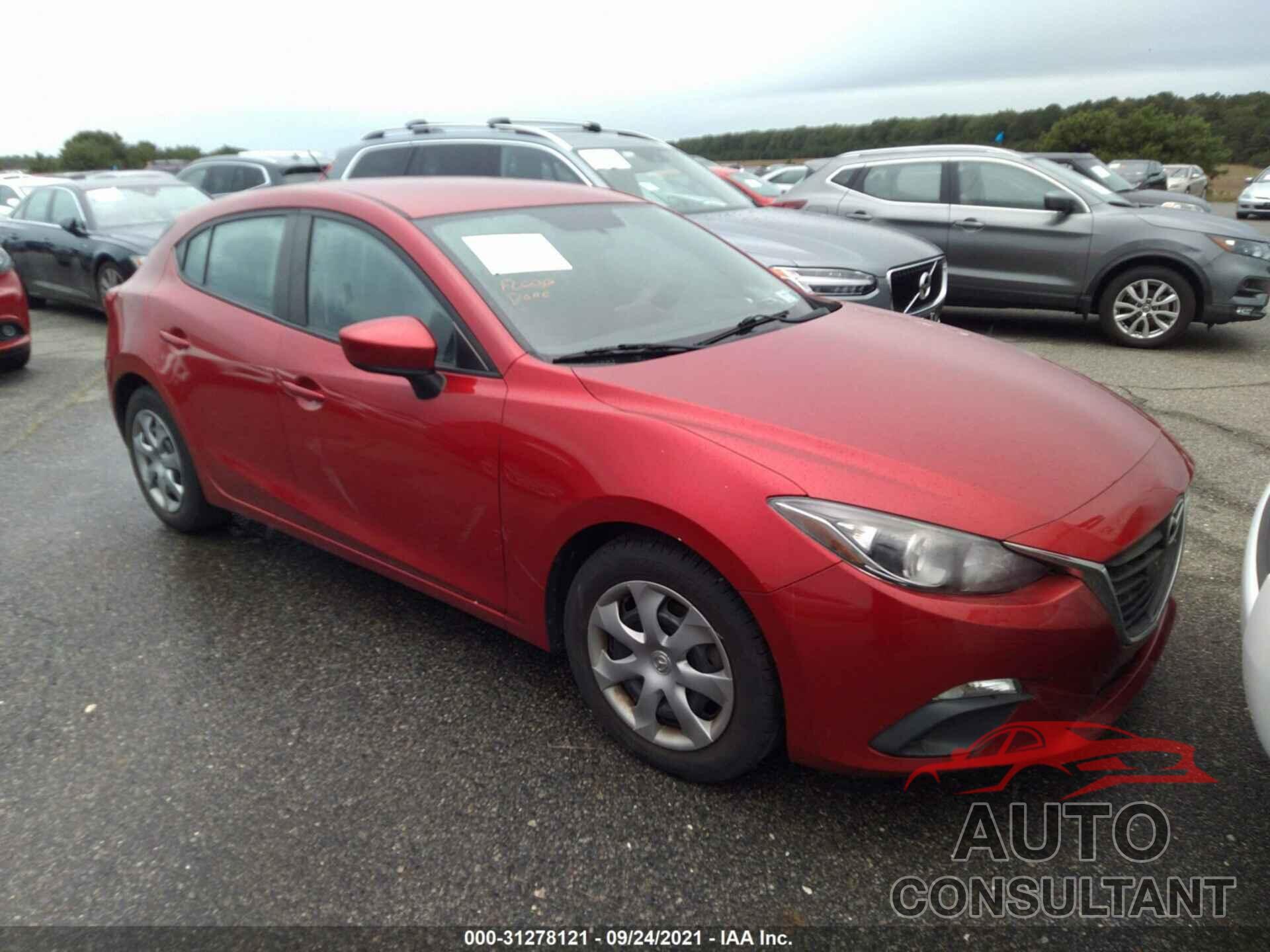 MAZDA MAZDA3 2016 - JM1BM1J7XG1302785