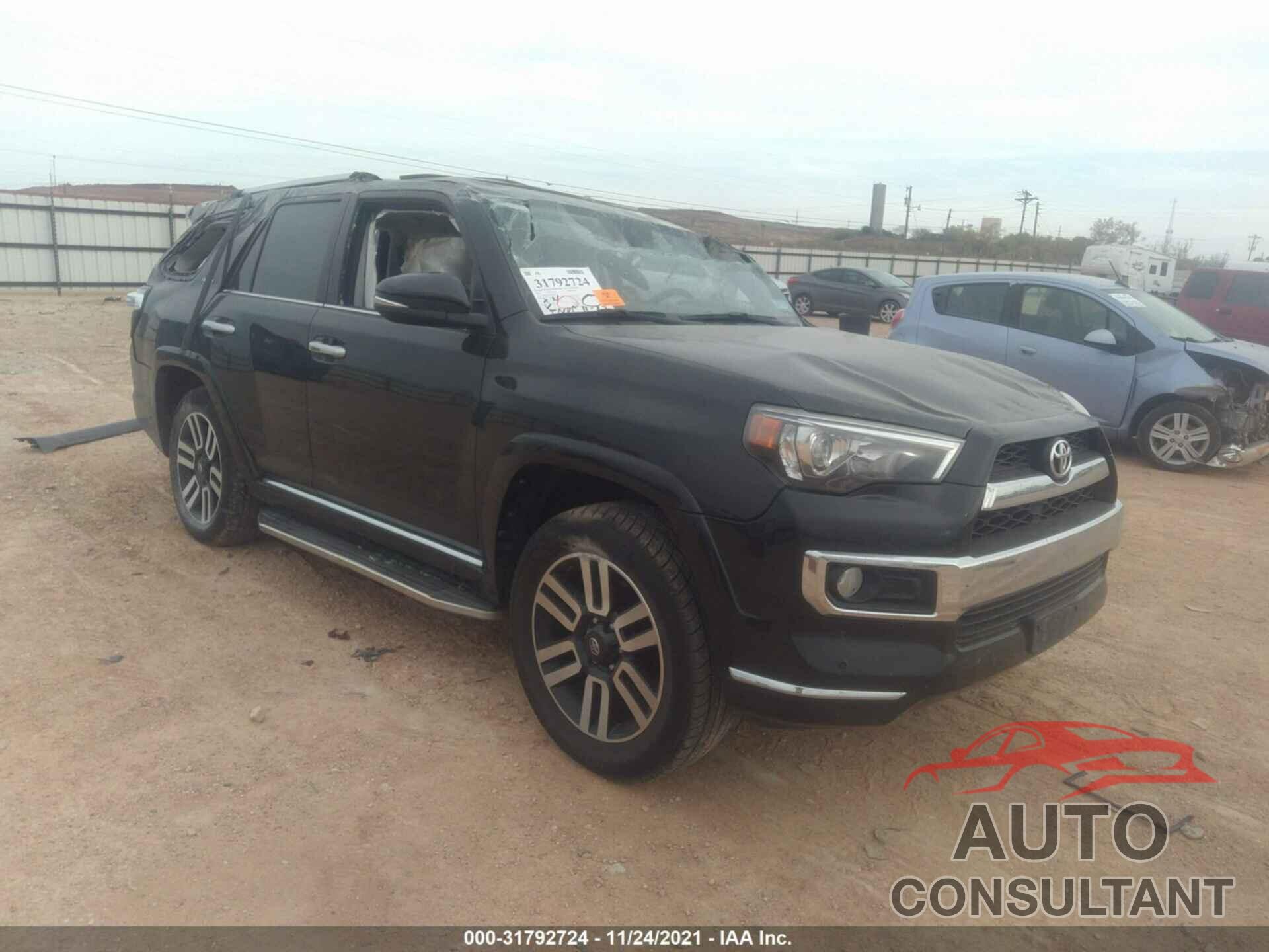 TOYOTA 4RUNNER 2016 - JTEBU5JR8G5287877