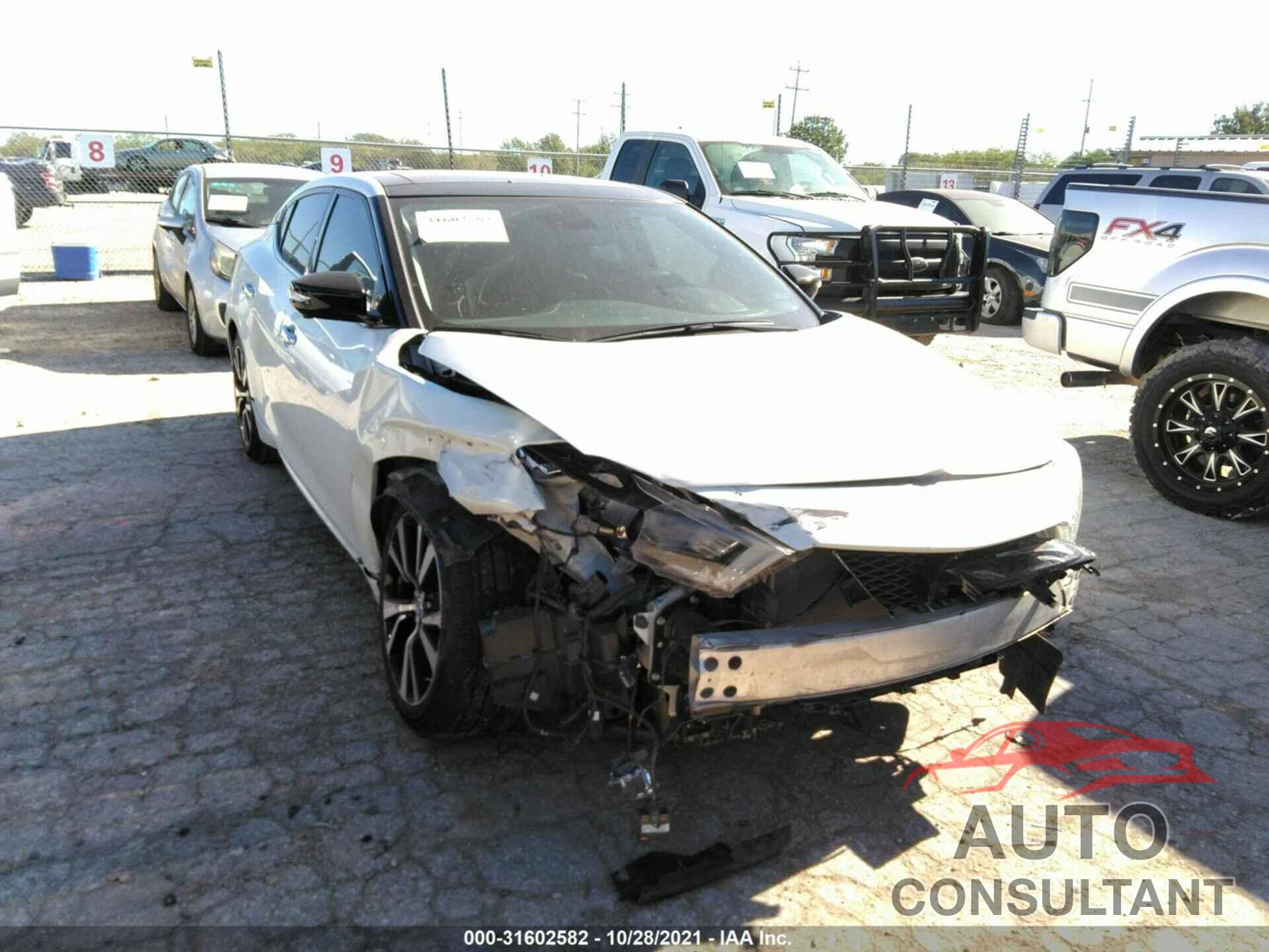 NISSAN MAXIMA 2018 - 1N4AA6AP9JC397858