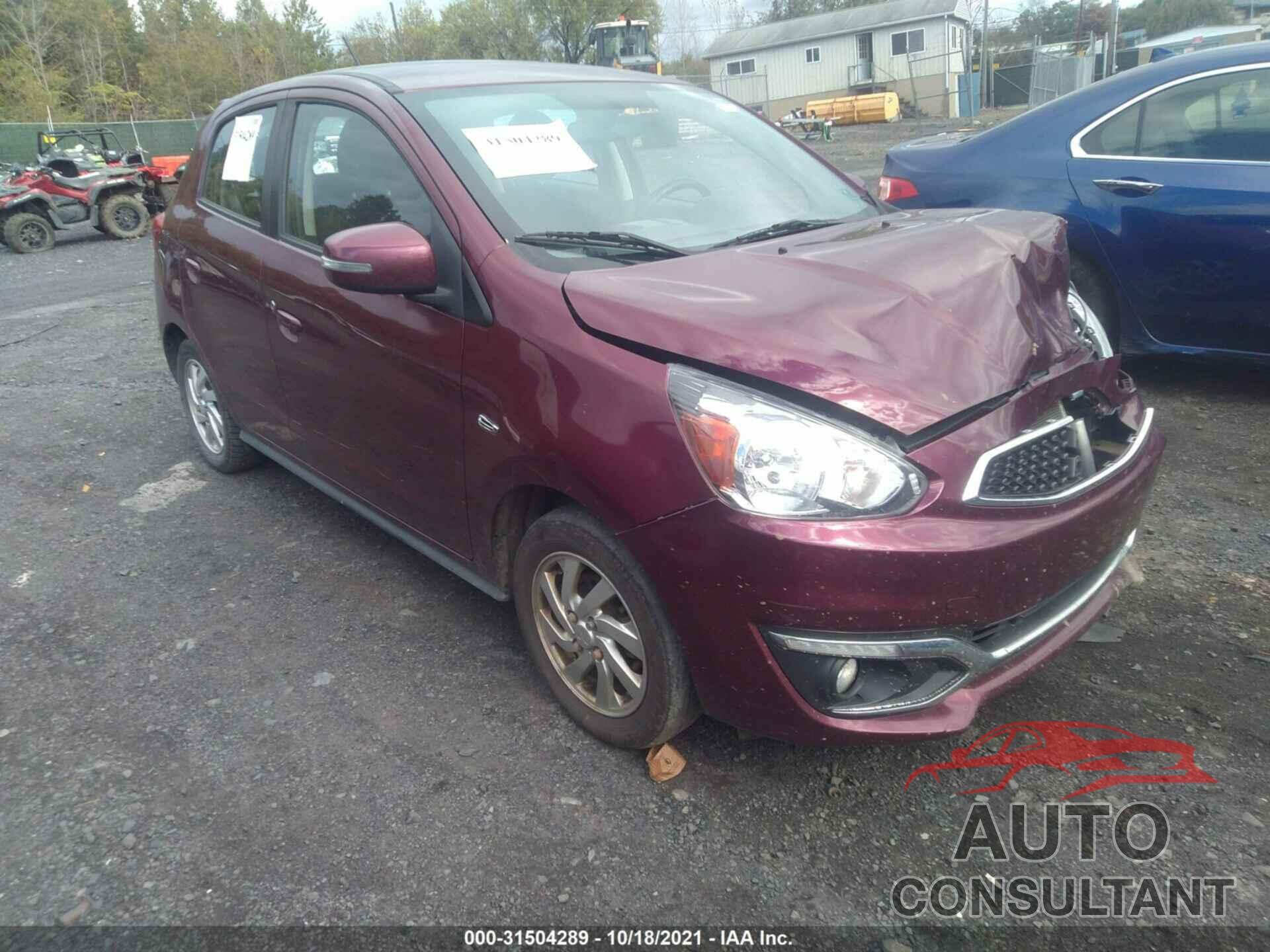 MITSUBISHI MIRAGE 2017 - ML32A4HJ6HH019629