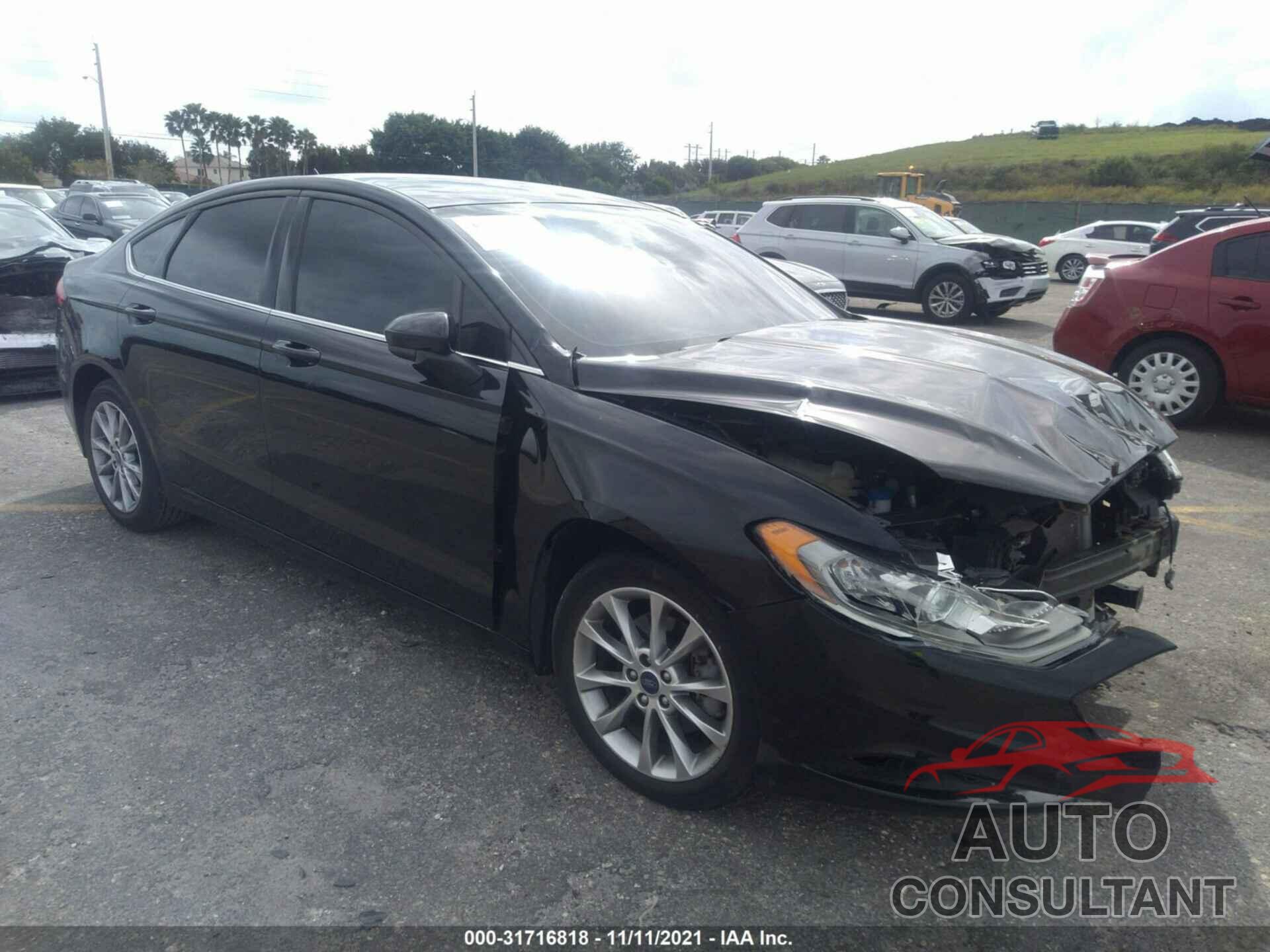 FORD FUSION 2017 - 3FA6P0H72HR206039