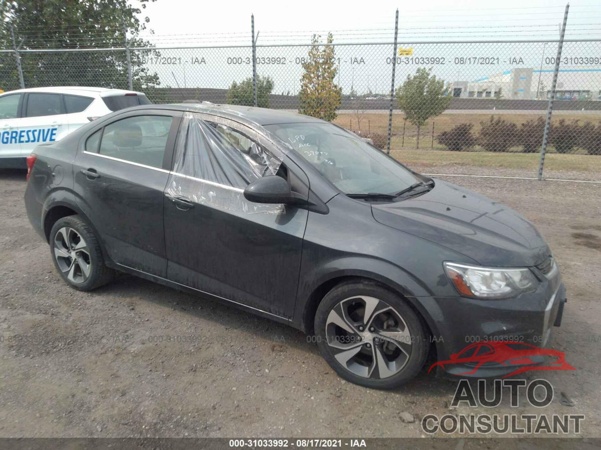 CHEVROLET SONIC 2017 - 1G1JF5SB9H4125770
