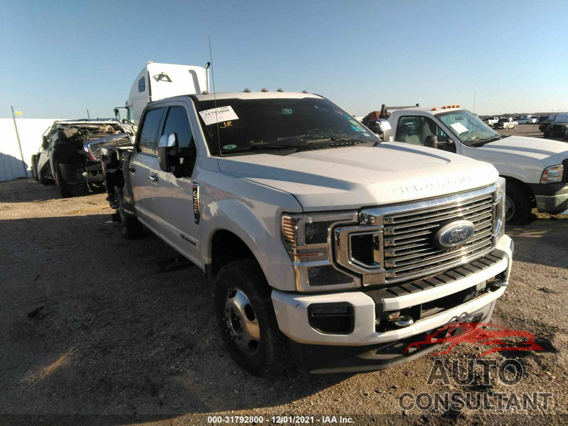 FORD SUPER DUTY F-350 DRW 2020 - 1FT8W3DT4LEC09997