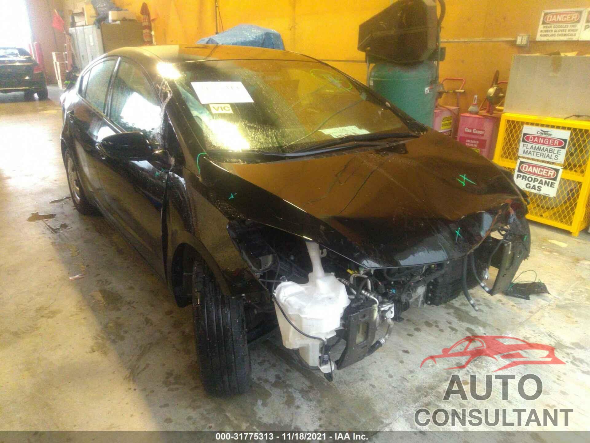 KIA FORTE 2016 - KNAFK4A68G5587377