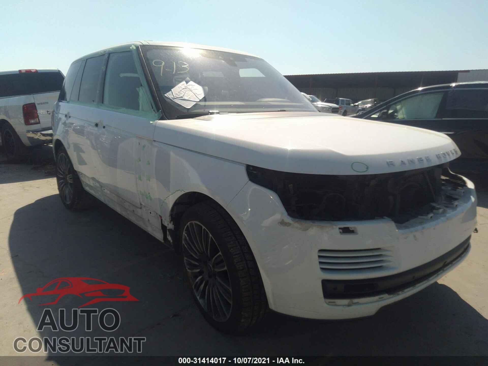 LAND ROVER RANGE ROVER 2017 - SALGS2FE8HA320673