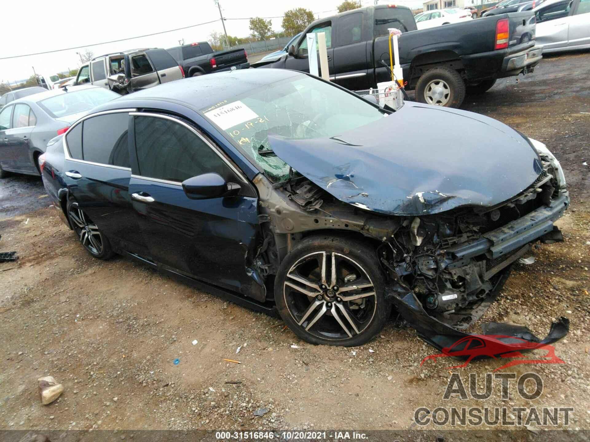 HONDA ACCORD SEDAN 2017 - 1HGCR2F59HA108478