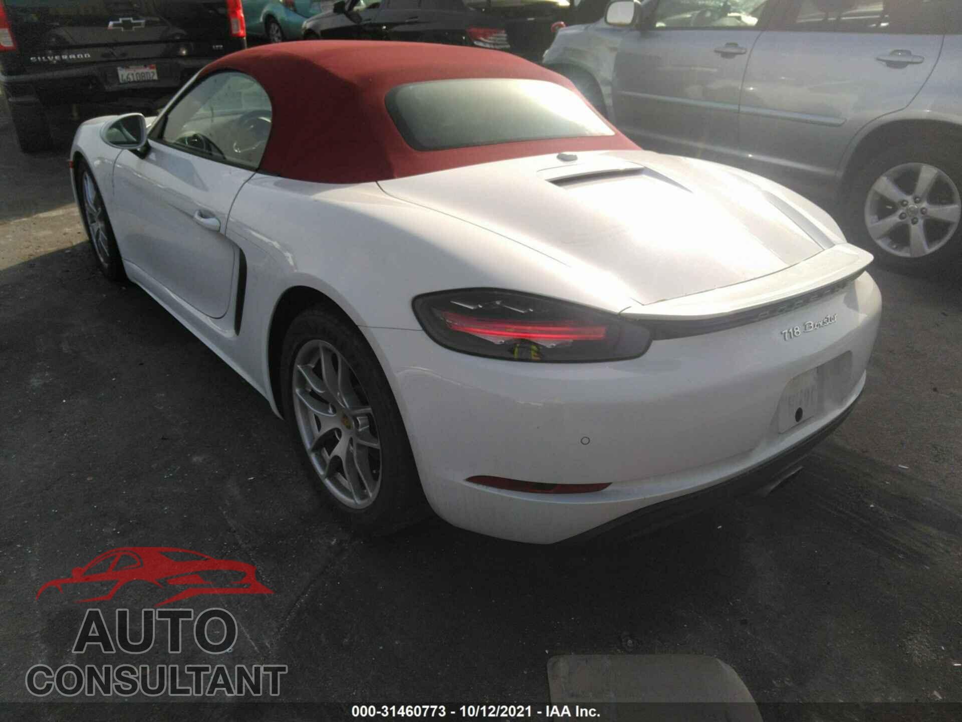 PORSCHE 718 BOXSTER 2018 - WP0CA2A83JS210320