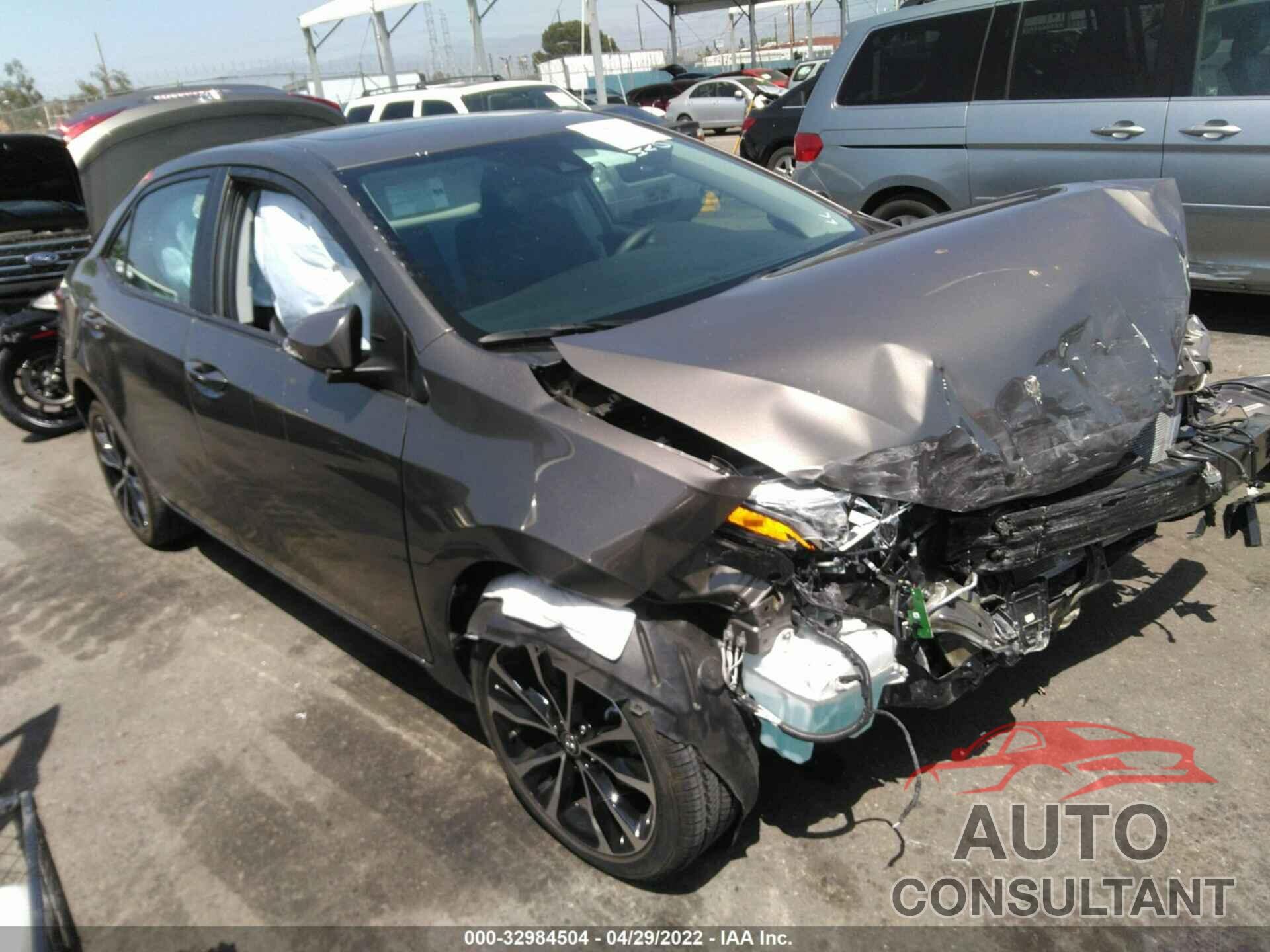 TOYOTA COROLLA 2018 - 2T1BURHE2JC035406