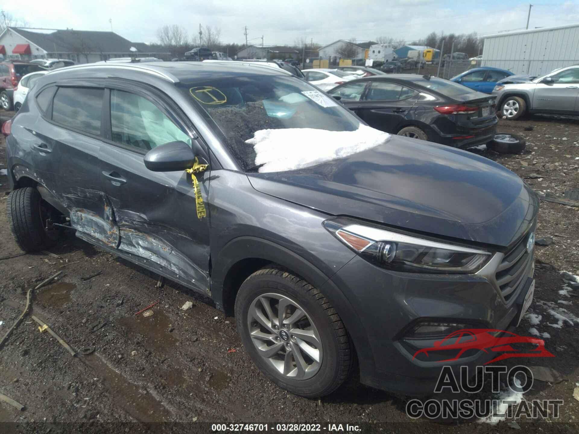 HYUNDAI TUCSON 2017 - KM8J3CA40HU480099