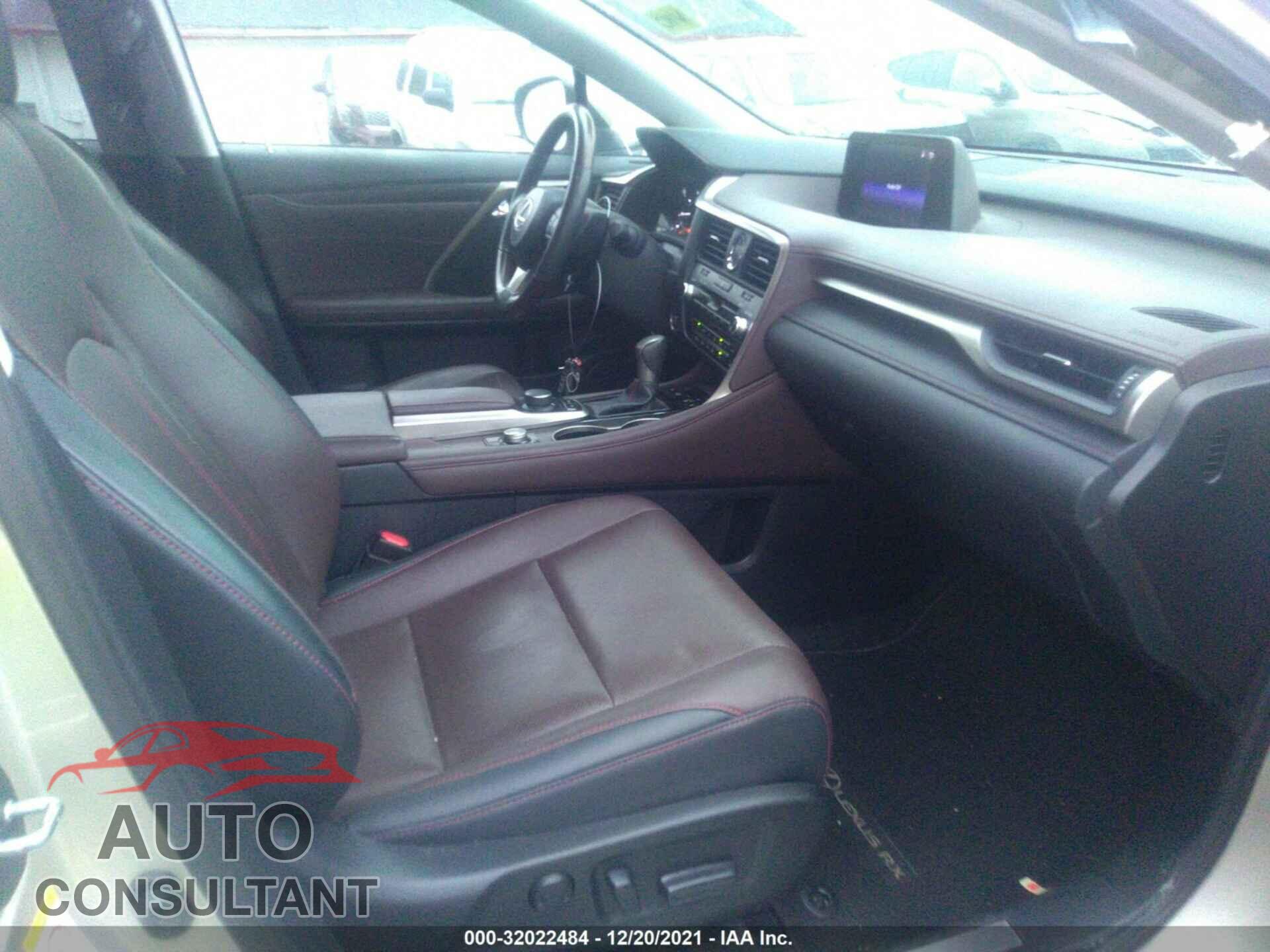 LEXUS RX 350 2016 - 2T2ZZMCA5GC006090