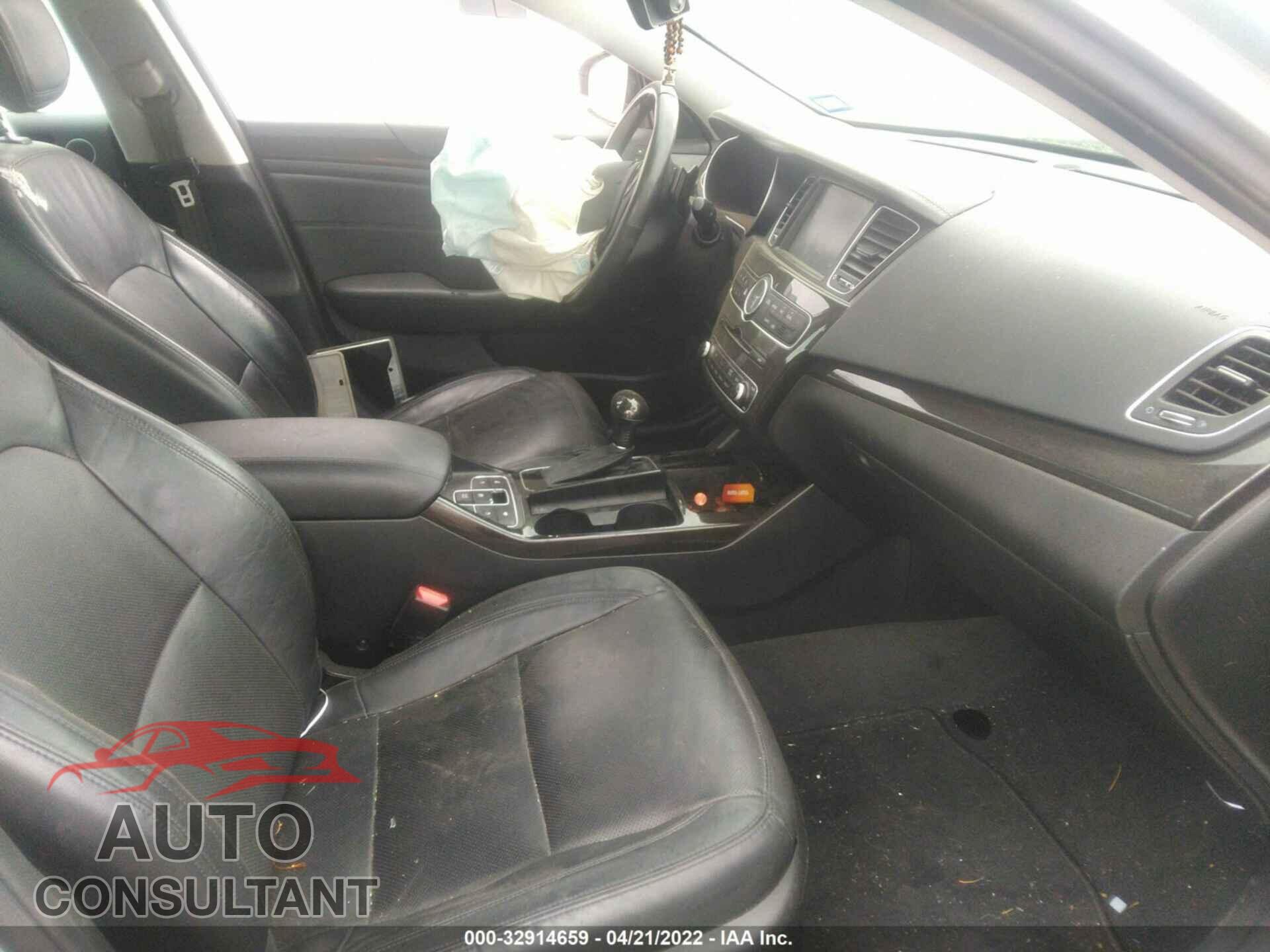KIA CADENZA 2016 - KNALN4D77G5206357