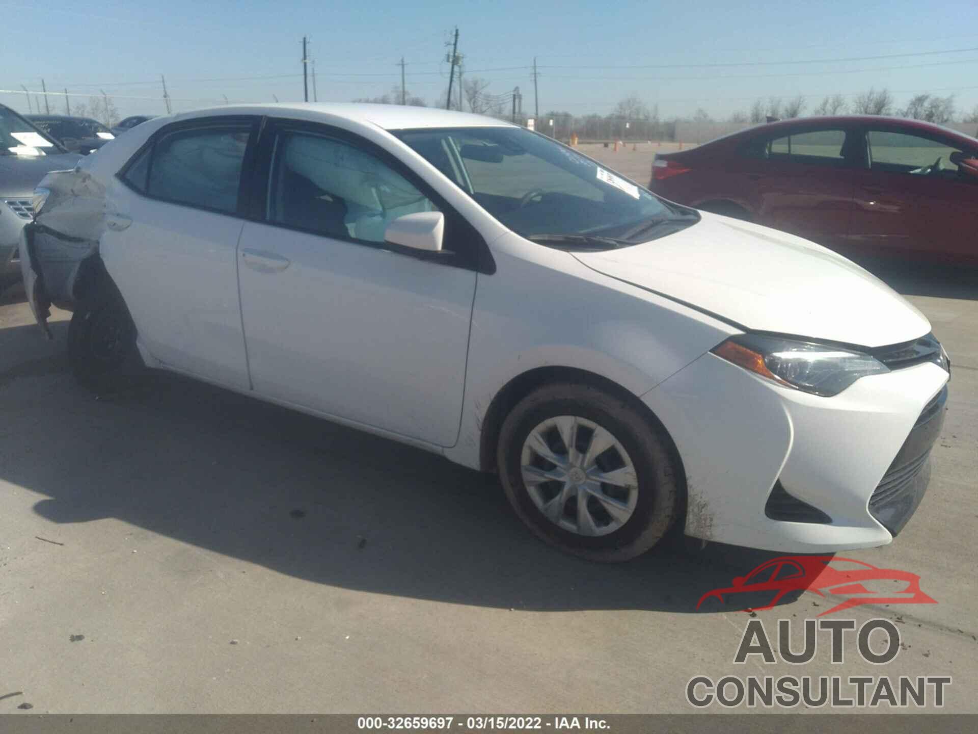 TOYOTA COROLLA 2017 - 5YFBURHE4HP693982