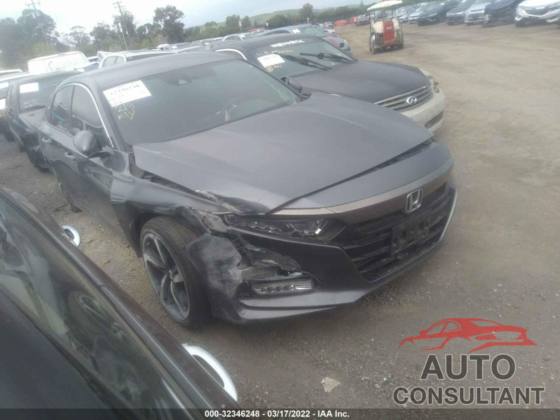 HONDA ACCORD SEDAN 2018 - 1HGCV1F35JA132366