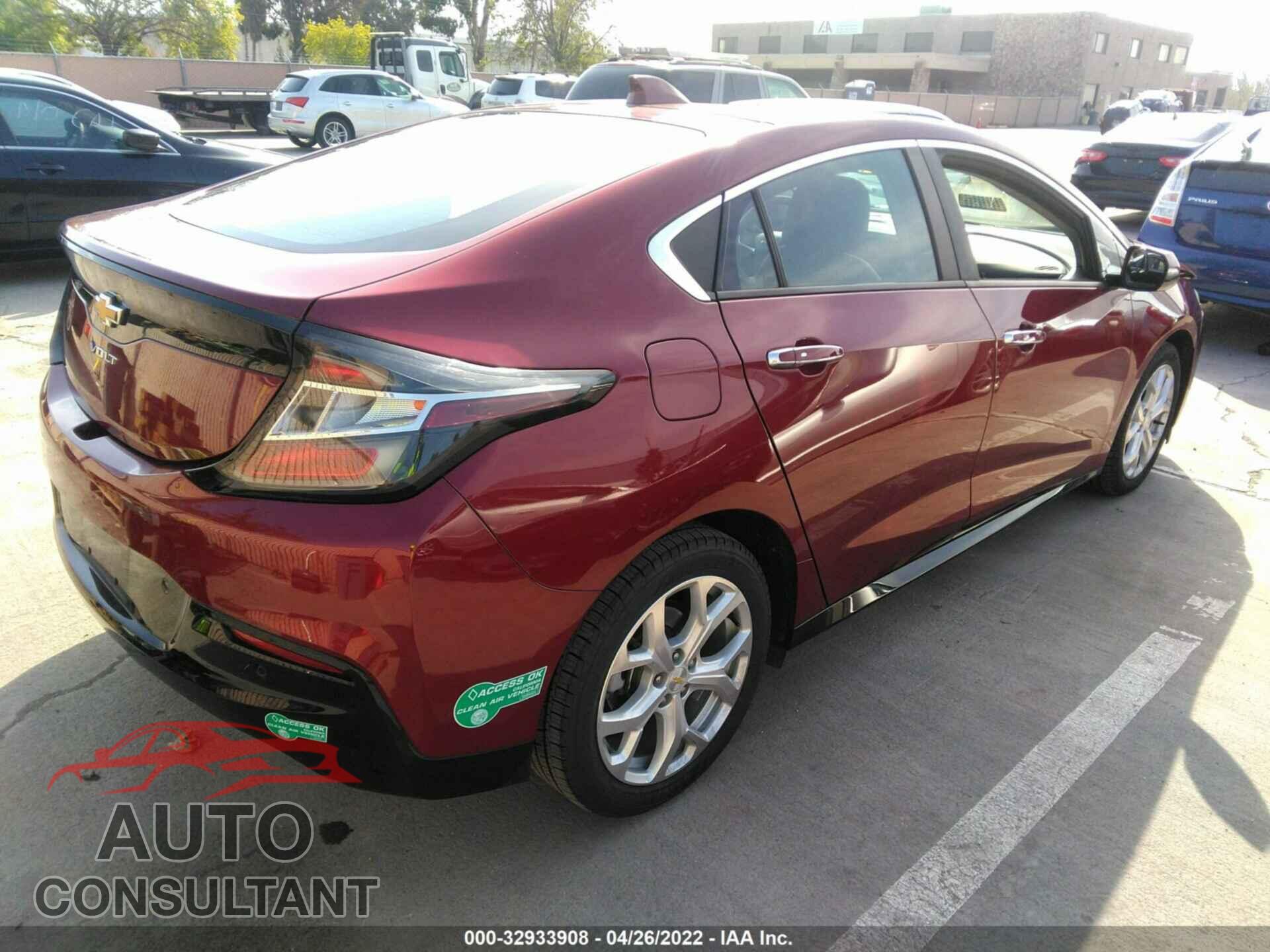 CHEVROLET VOLT 2016 - 1G1RD6S52GU123723