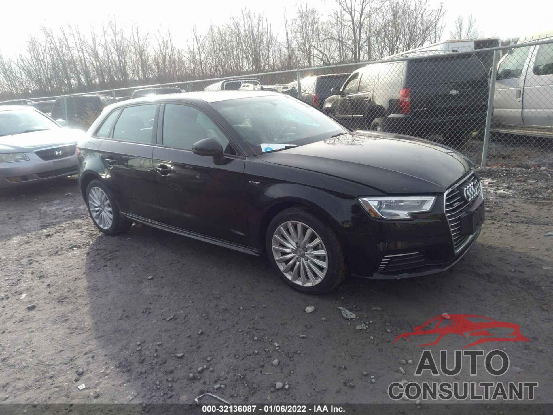 AUDI A3 SPORTBACK E-TRON 2017 - WAUUPBFF5HA095419