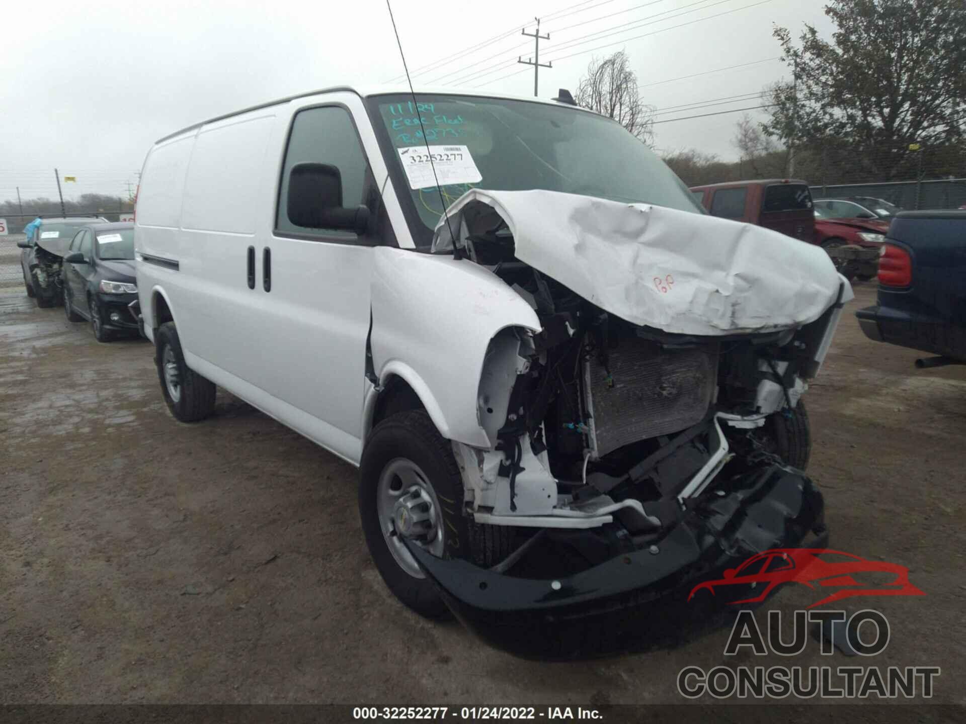 CHEVROLET EXPRESS CARGO VAN 2021 - 1GCZGGFP3M1241776