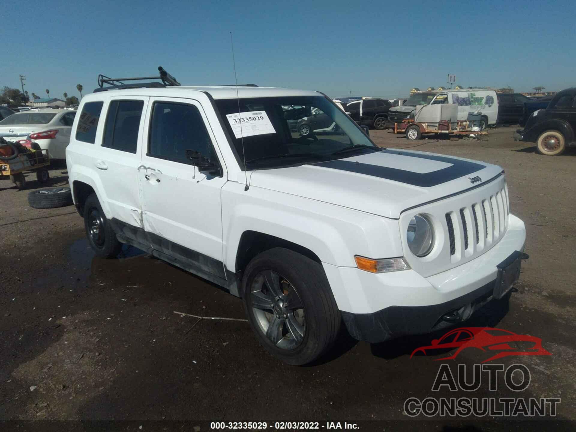 JEEP PATRIOT 2017 - 1C4NJRBB8HD153879