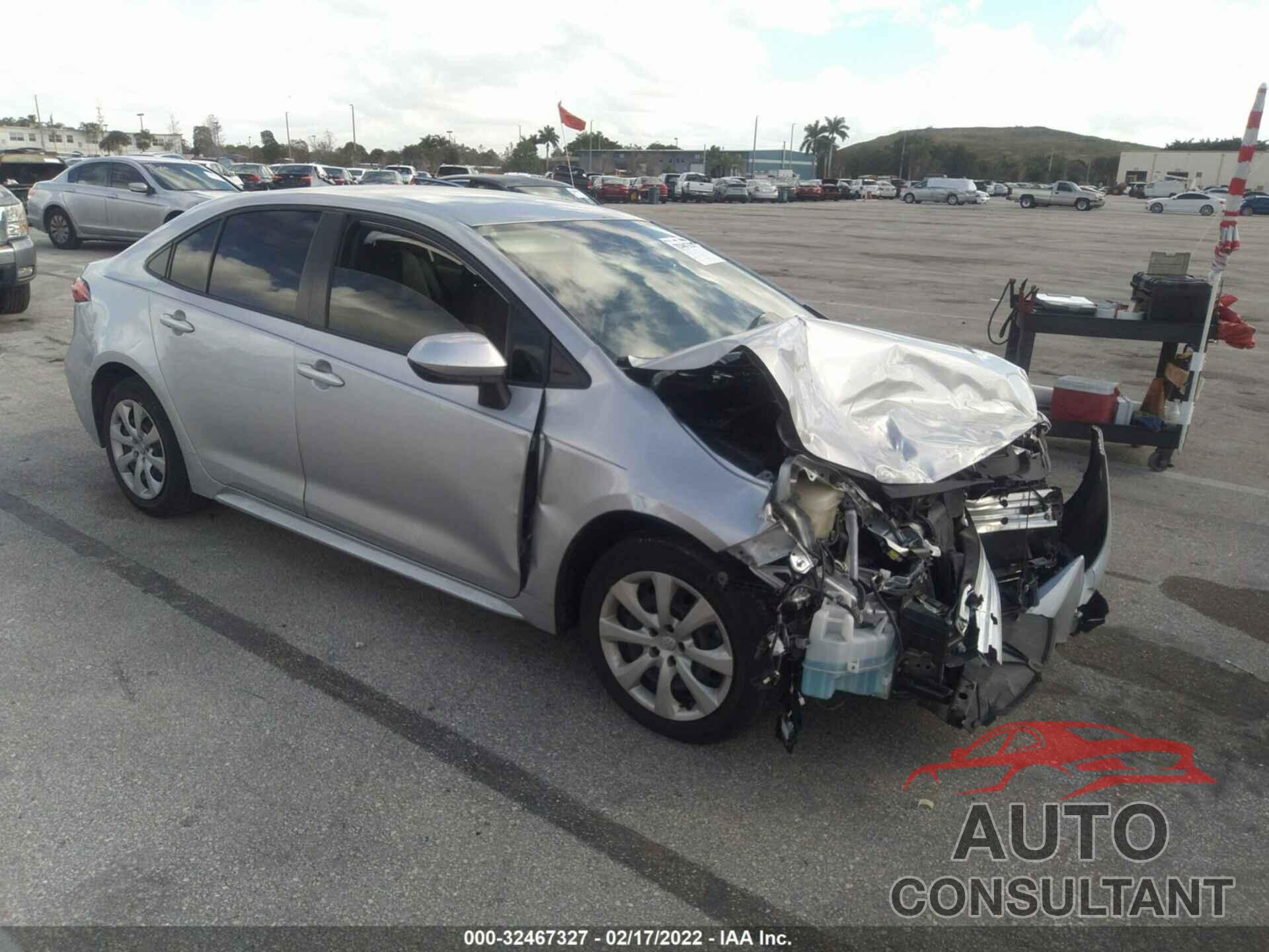 TOYOTA COROLLA 2020 - JTDEPRAEXLJ077733