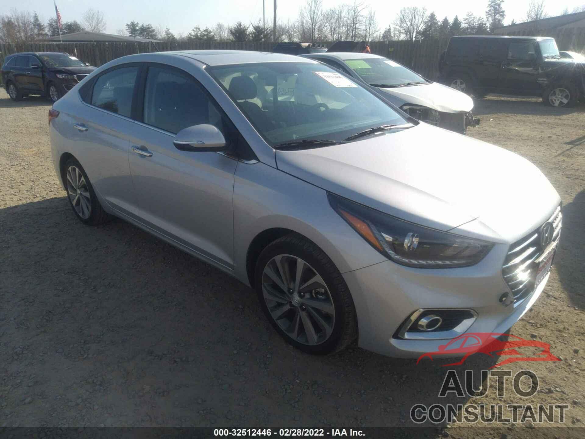 HYUNDAI ACCENT 2021 - 3KPC34A67ME140607