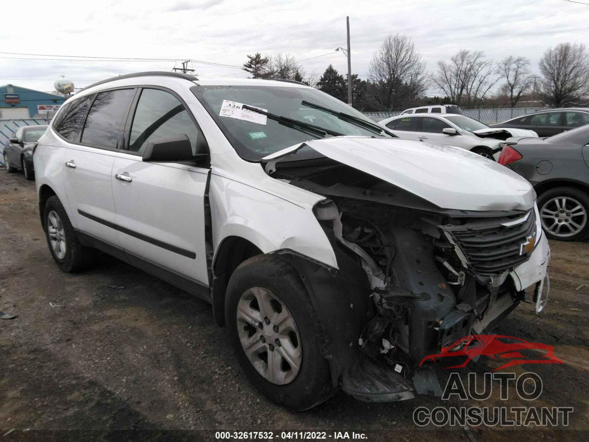 CHEVROLET TRAVERSE 2017 - 1GNKRFED5HJ277110