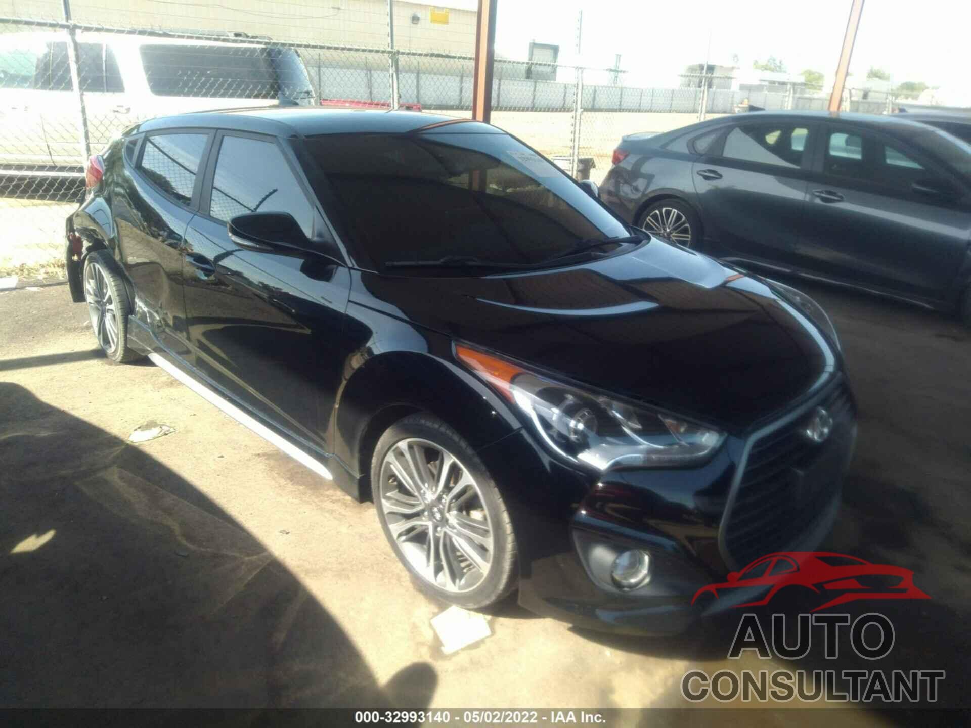 HYUNDAI VELOSTER 2016 - KMHTC6AE6GU298473