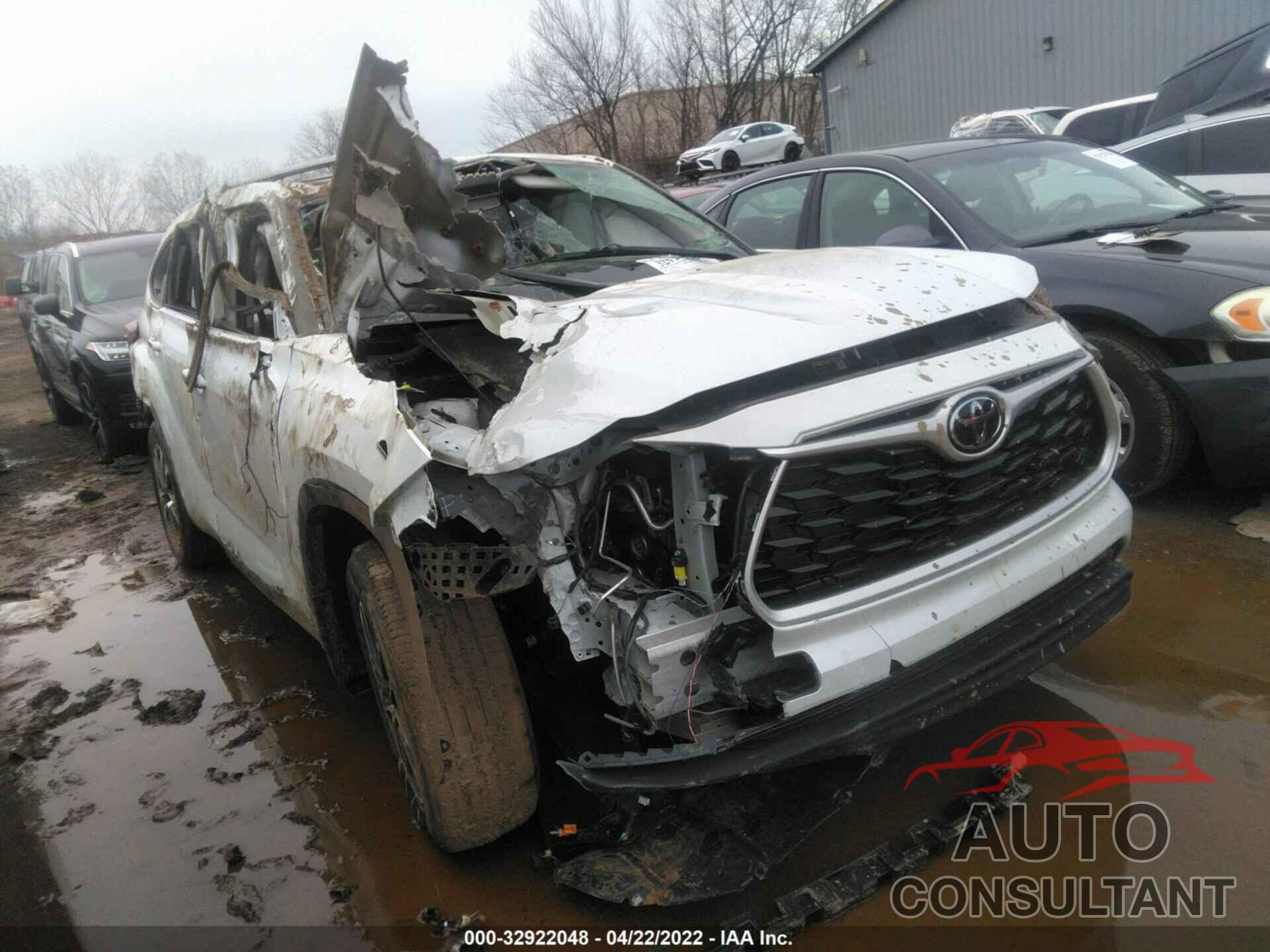 TOYOTA HIGHLANDER 2022 - 5TDGZRBH1NS178564