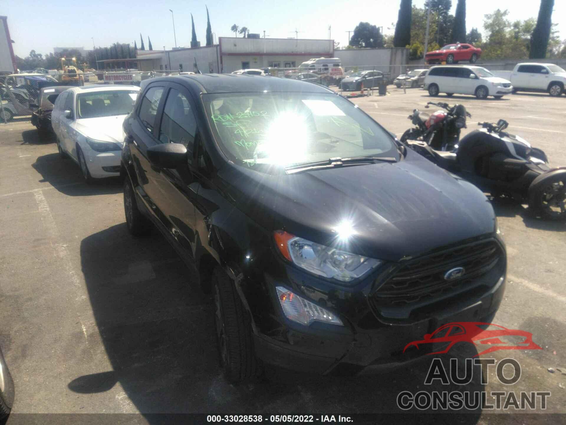 FORD ECOSPORT 2021 - MAJ3S2FE4MC398281