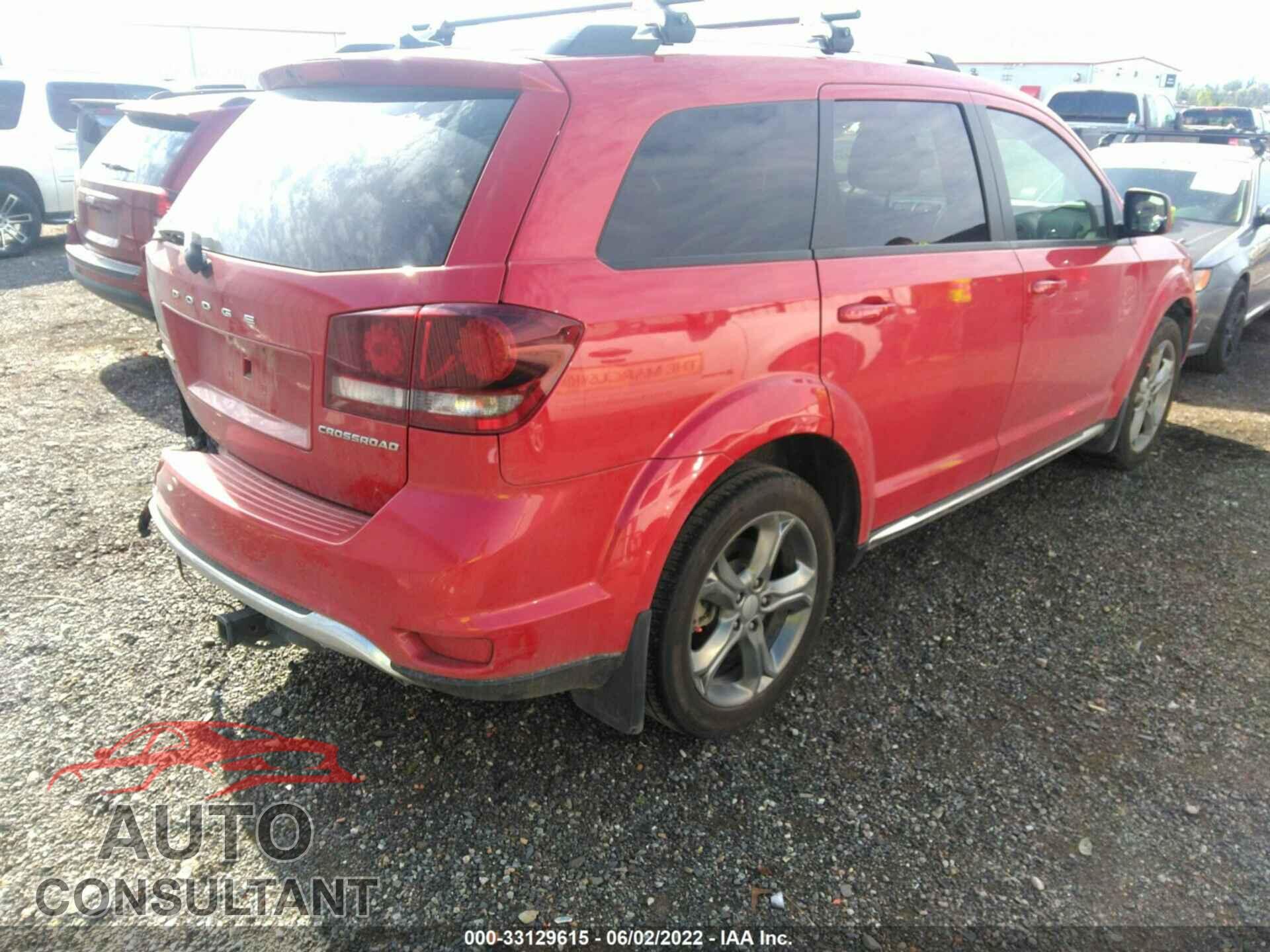 DODGE JOURNEY 2017 - 3C4PDCGG2HT566344