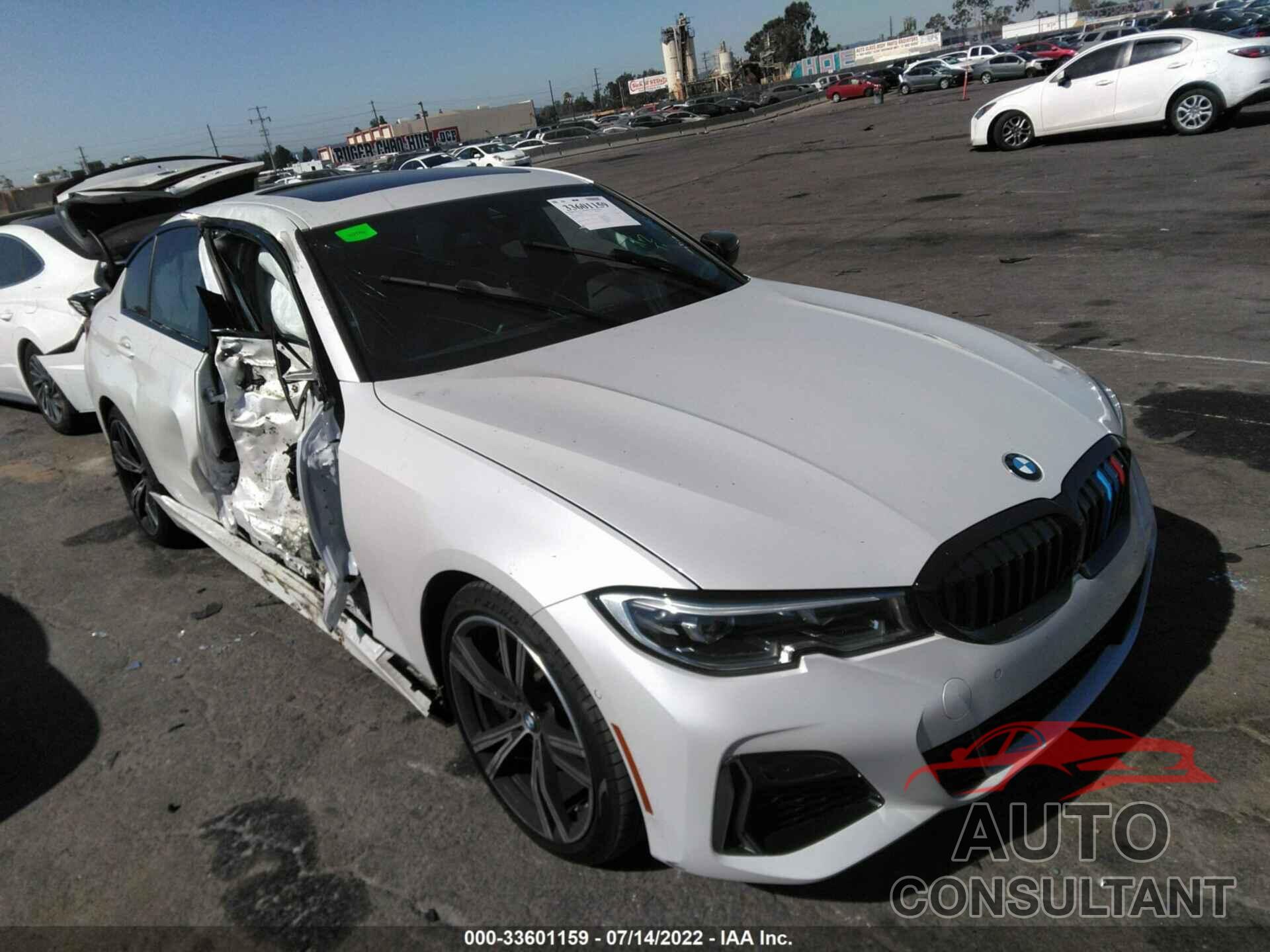 BMW 3 SERIES 2020 - WBA5U9C00LFH85342
