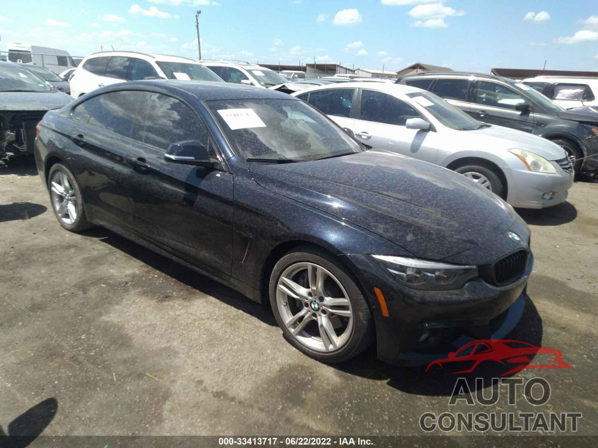 BMW 4 SERIES 2019 - WBA4J1C54KBM13846