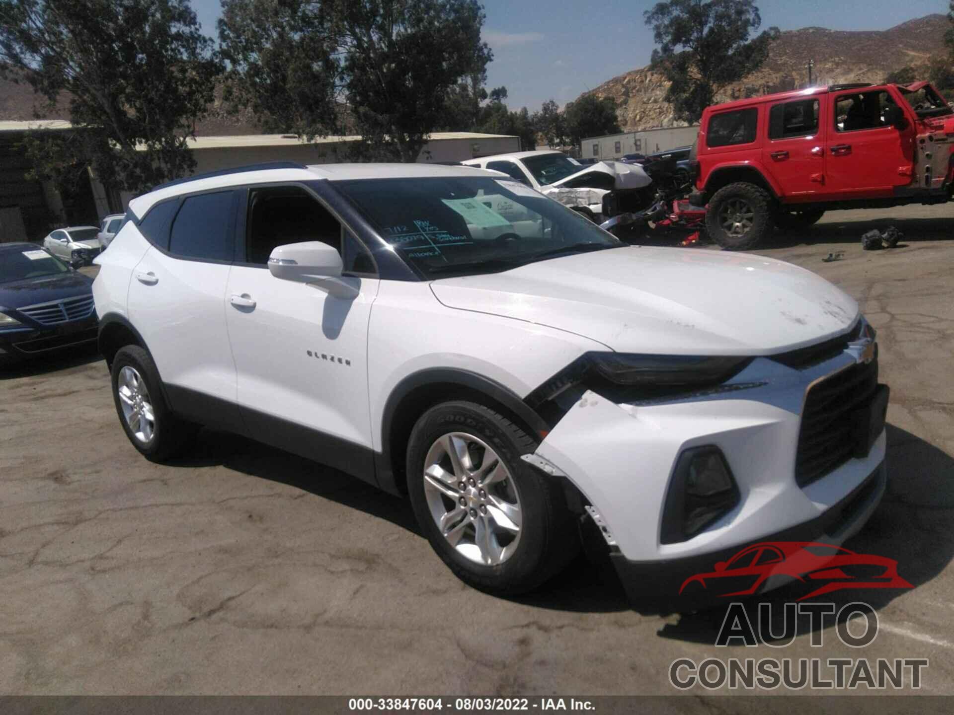 CHEVROLET BLAZER 2019 - 3GNKBBRA0KS625673