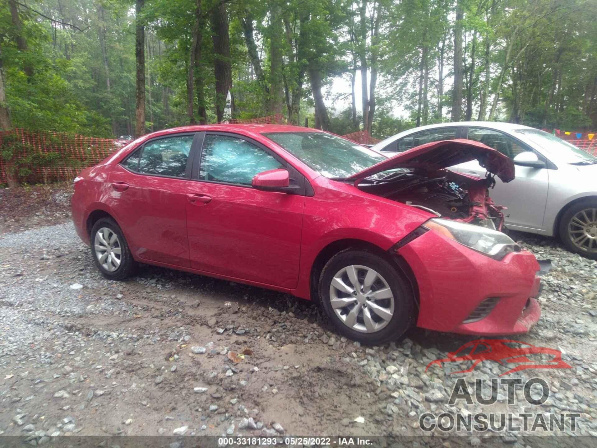 TOYOTA COROLLA 2016 - 5YFBURHEXGP449557
