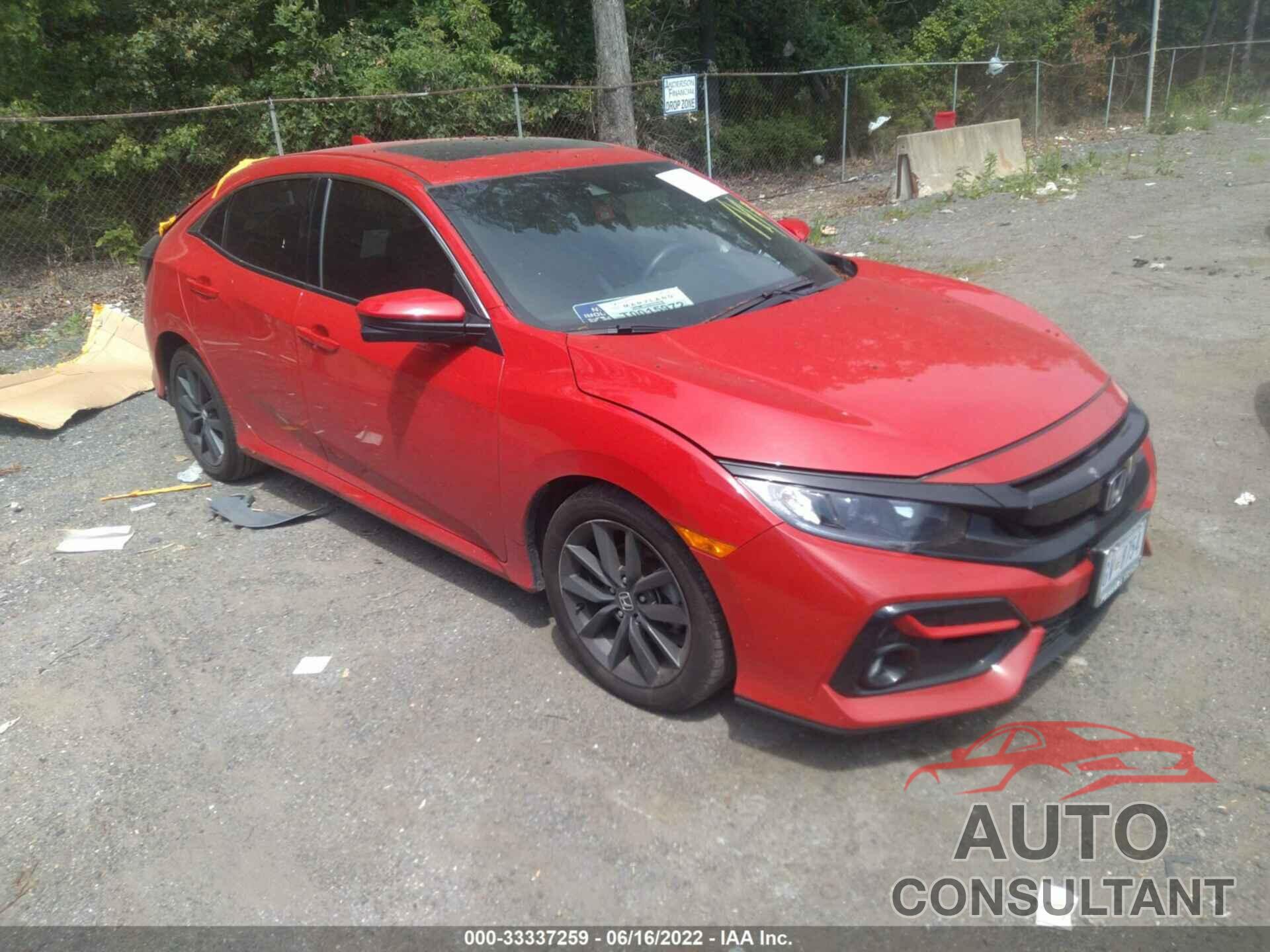 HONDA CIVIC HATCHBACK 2020 - SHHFK7H67LU415245