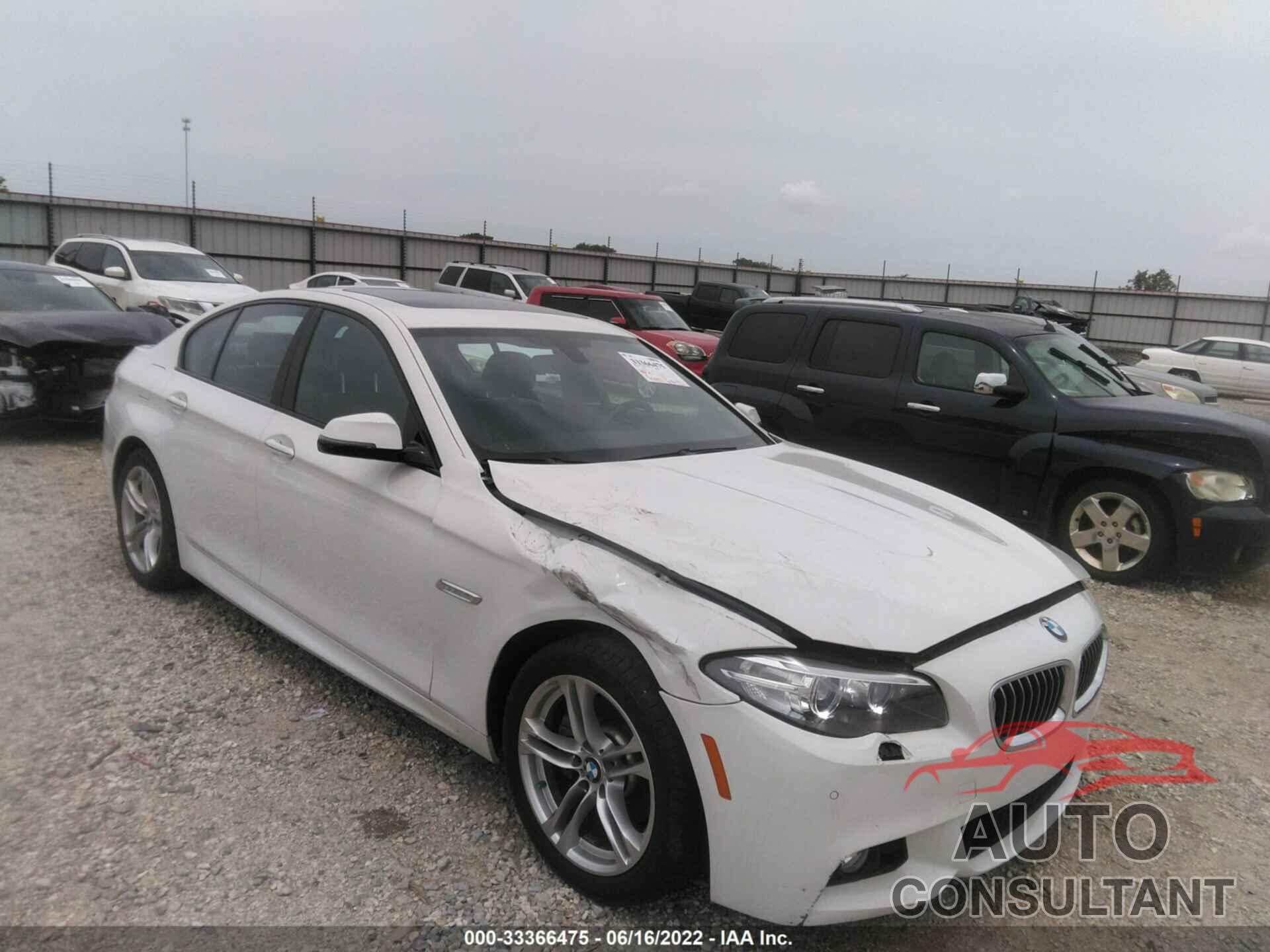 BMW 5 SERIES 2016 - WBA5A7C56GG150910