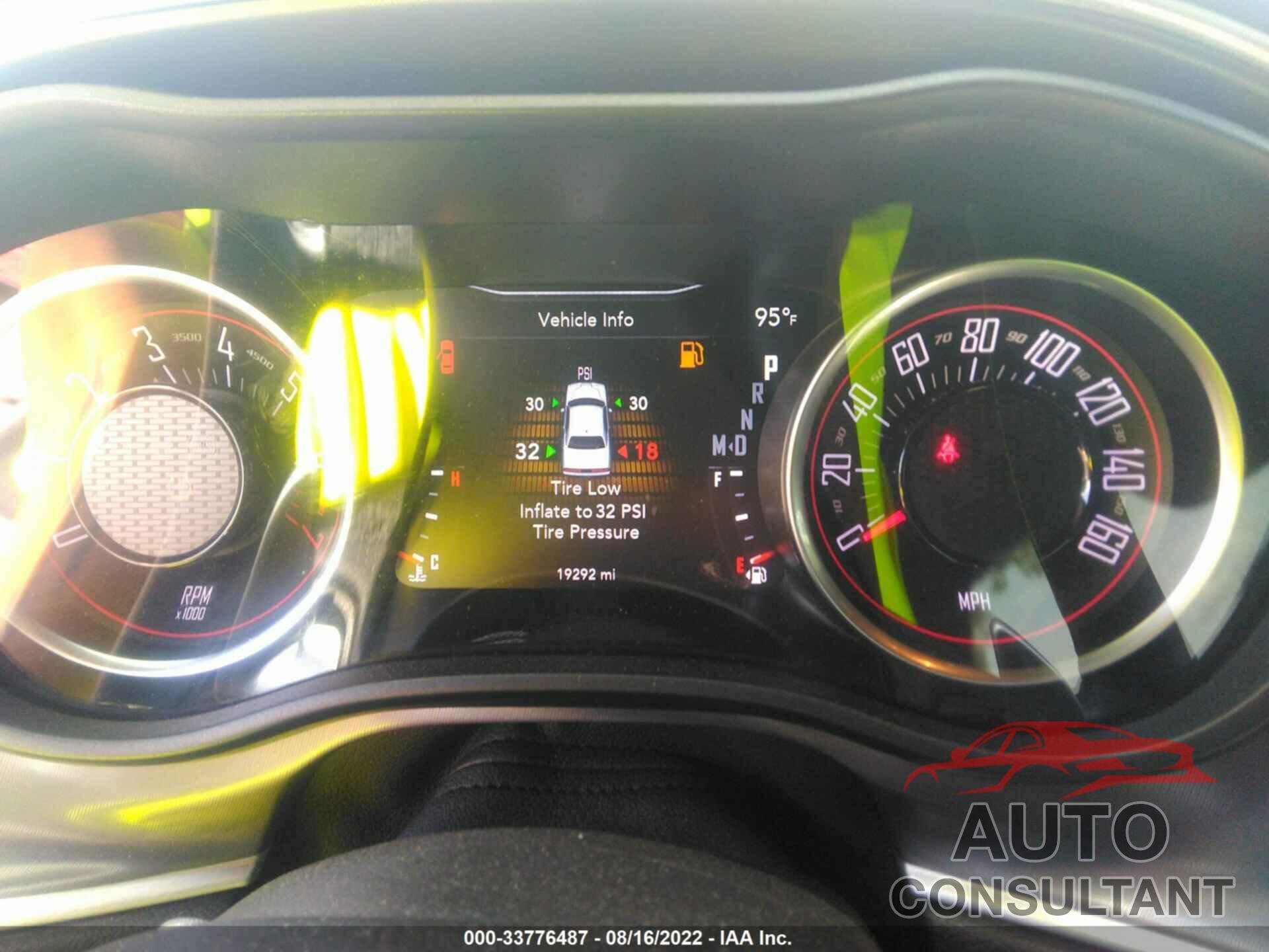 DODGE CHALLENGER 2019 - 2C3CDZJG4KH759139