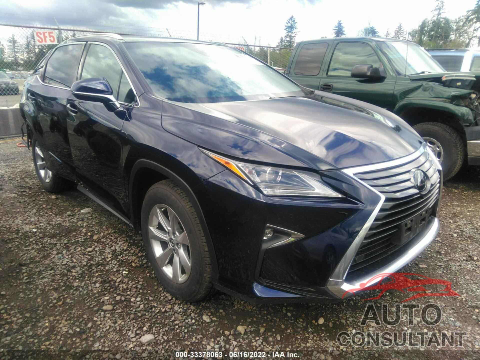 LEXUS RX 2019 - 2T2BZMCAXKC172583