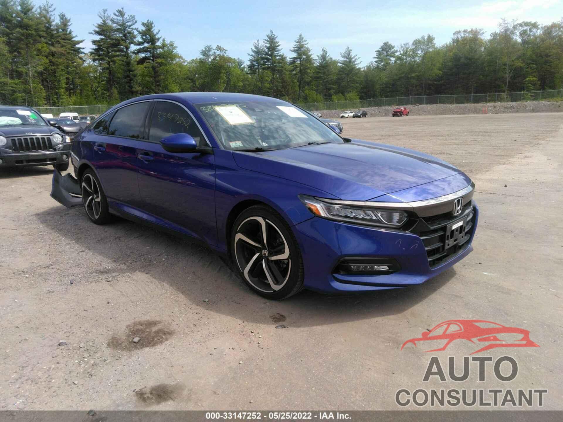 HONDA ACCORD SEDAN 2018 - 1HGCV1F35JA053151