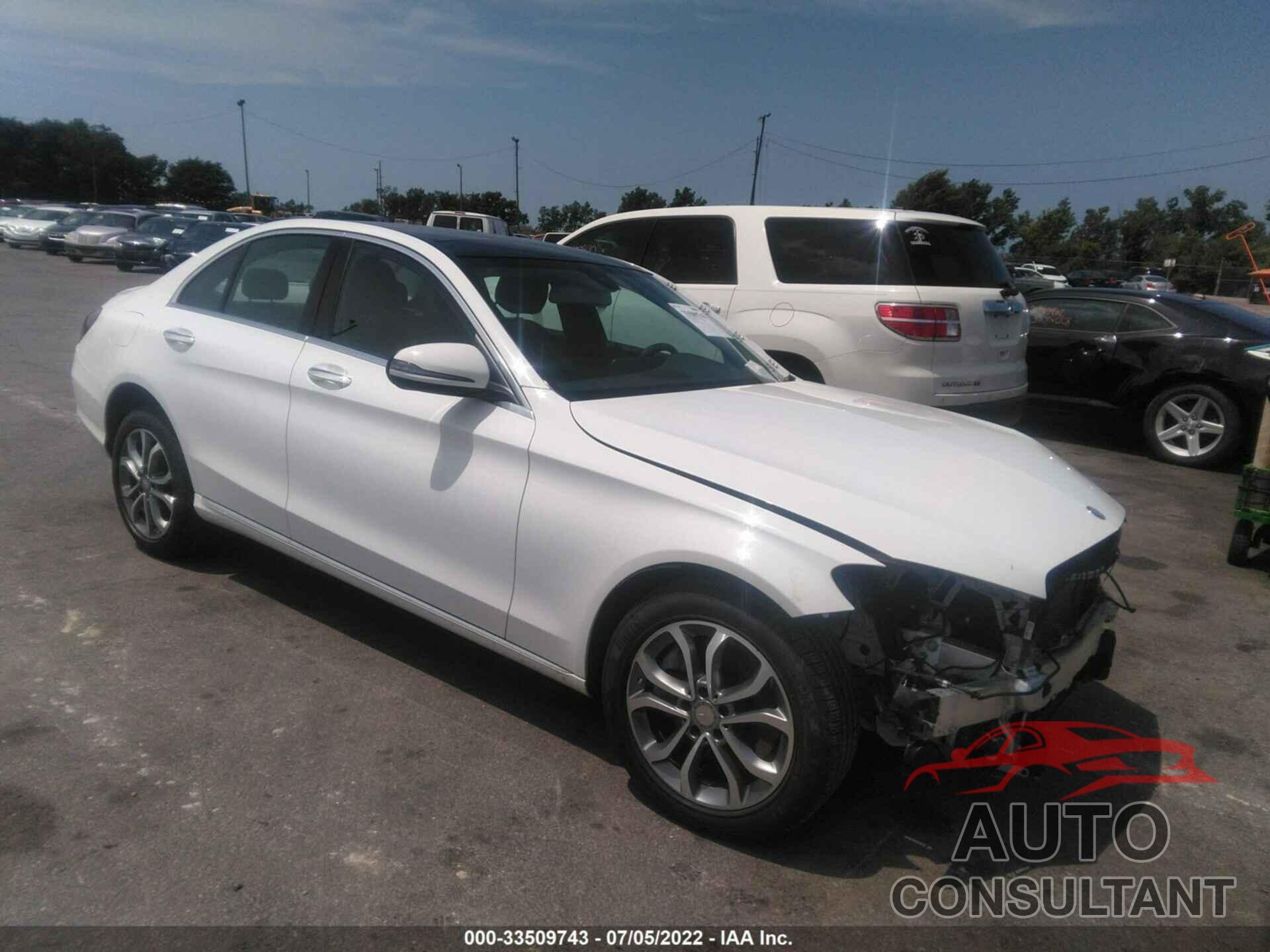 MERCEDES-BENZ C-CLASS 2016 - 55SWF4KB4GU109215