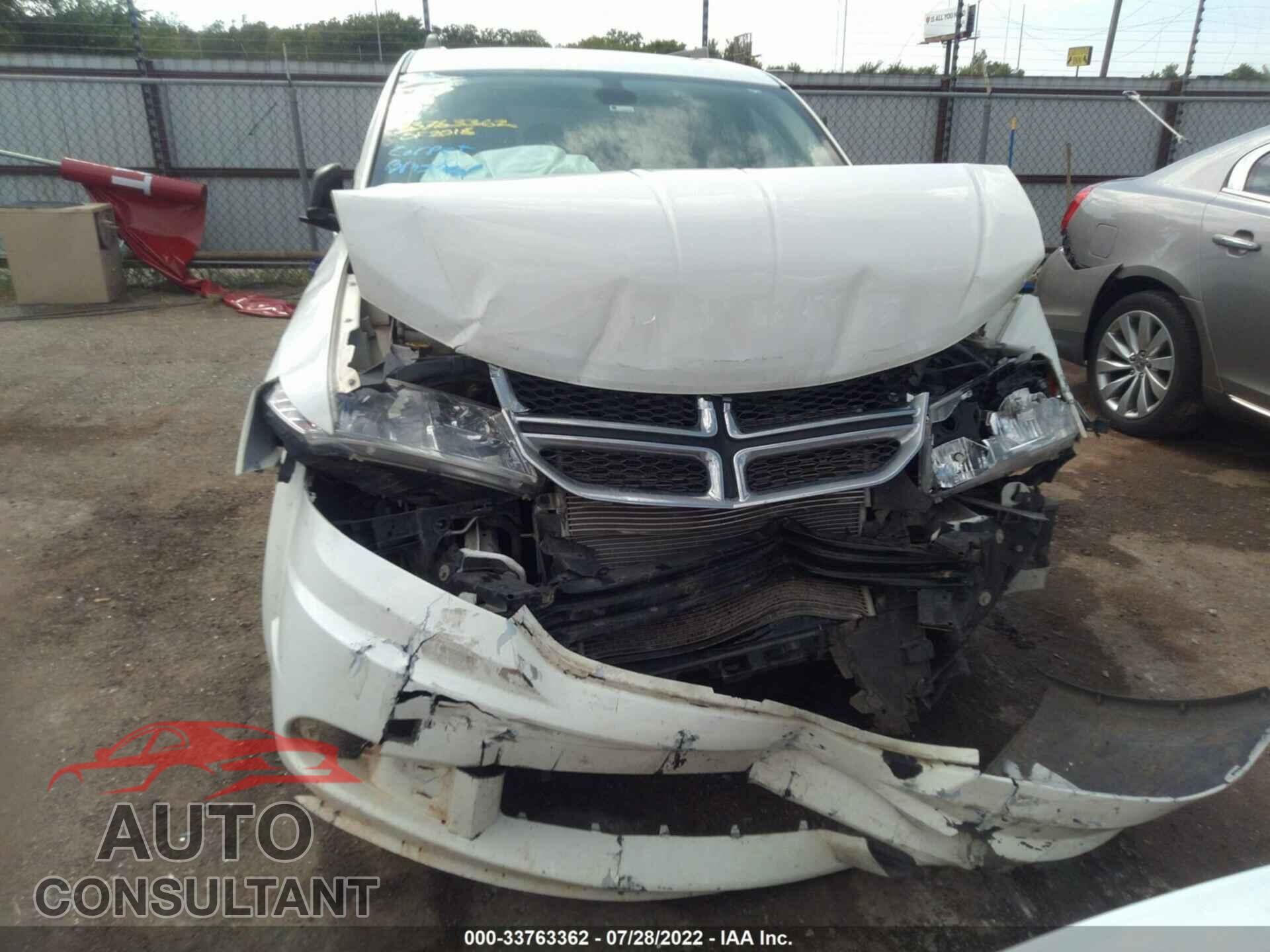 DODGE JOURNEY 2018 - 3C4PDCAB2JT381603