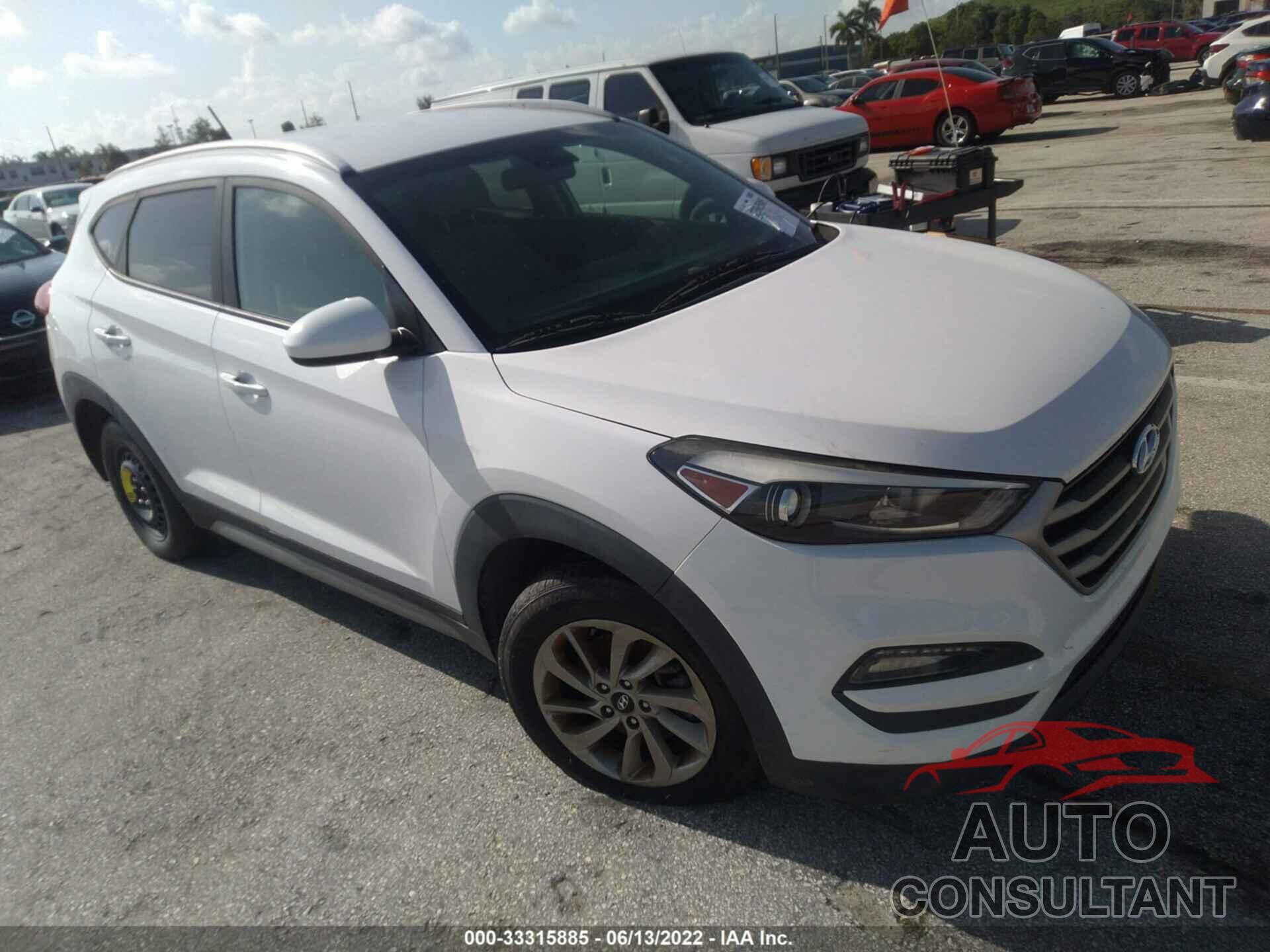 HYUNDAI TUCSON 2017 - KM8J3CA42HU277005