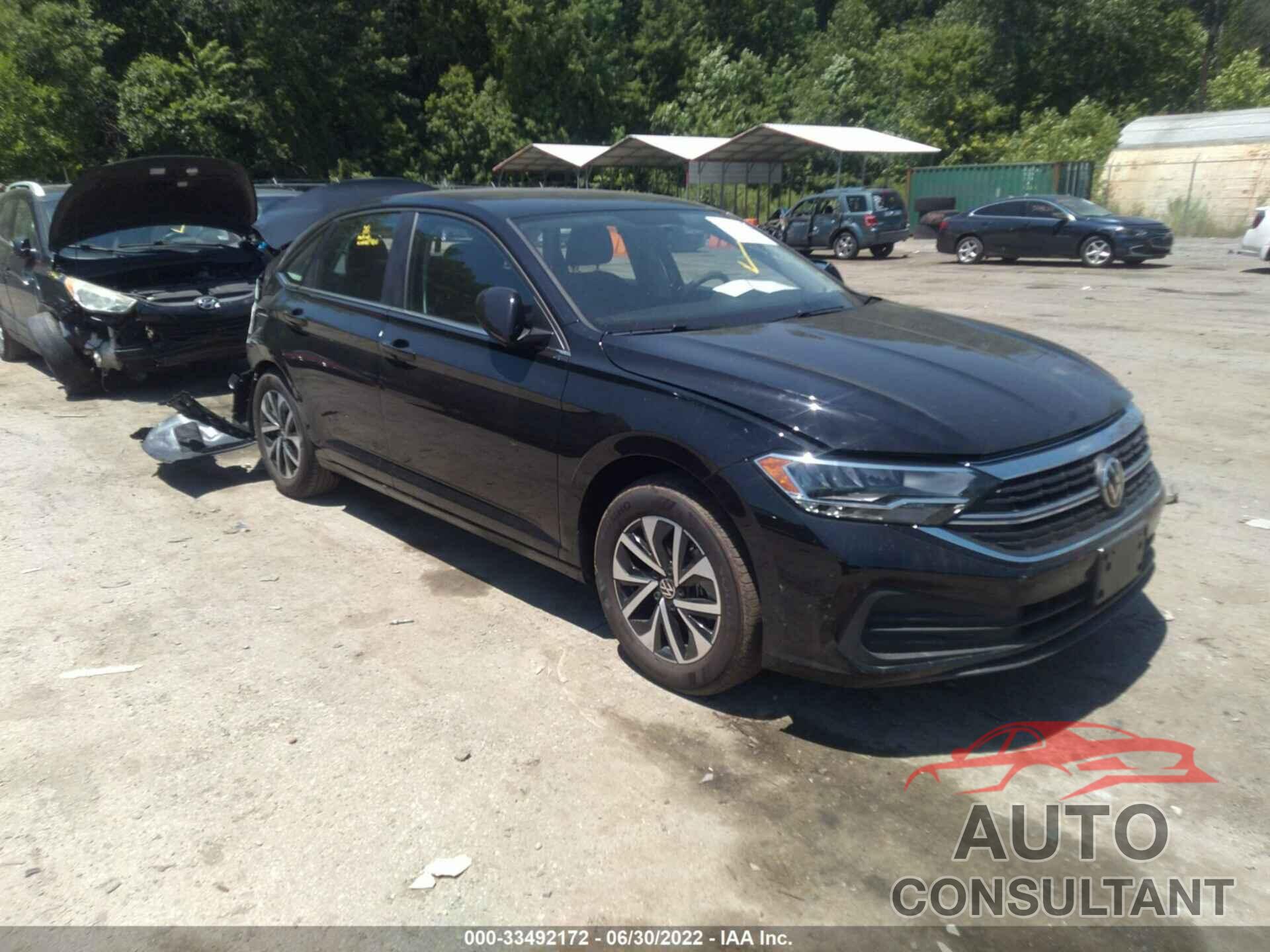VOLKSWAGEN JETTA 2022 - 3VWCM7BU3NM009240