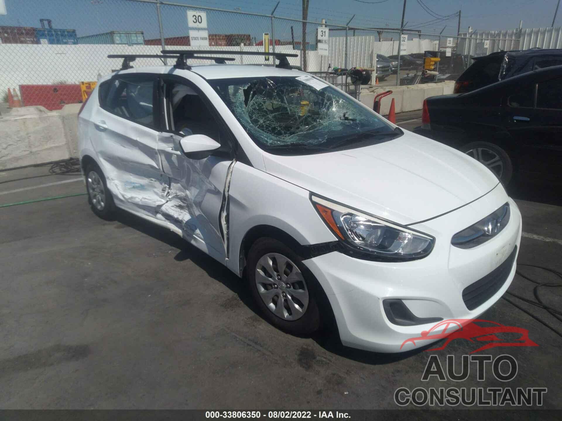 HYUNDAI ACCENT 2016 - KMHCT5AE7GU267369