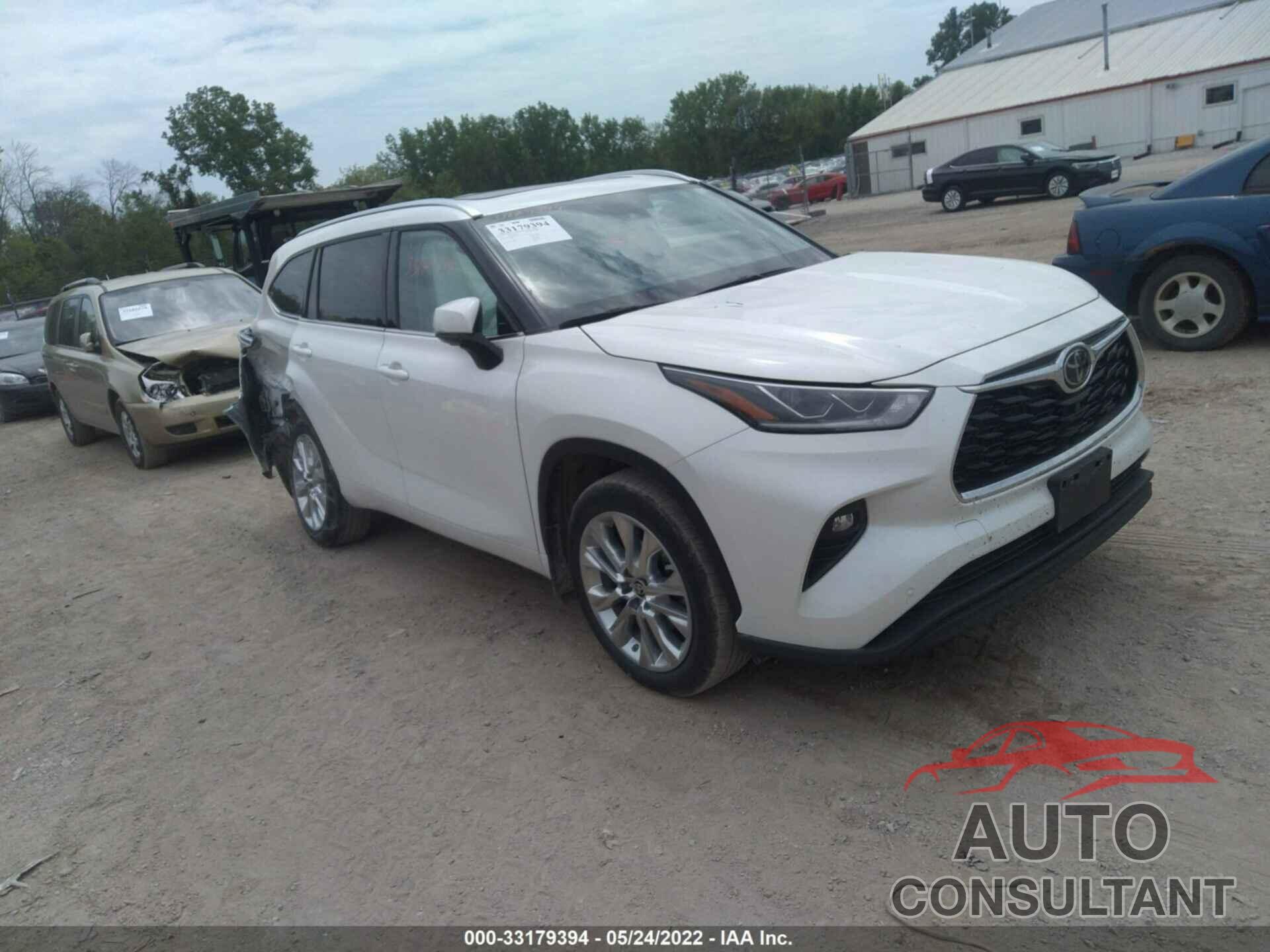 TOYOTA HIGHLANDER 2021 - 5TDDZRBH6MS549199