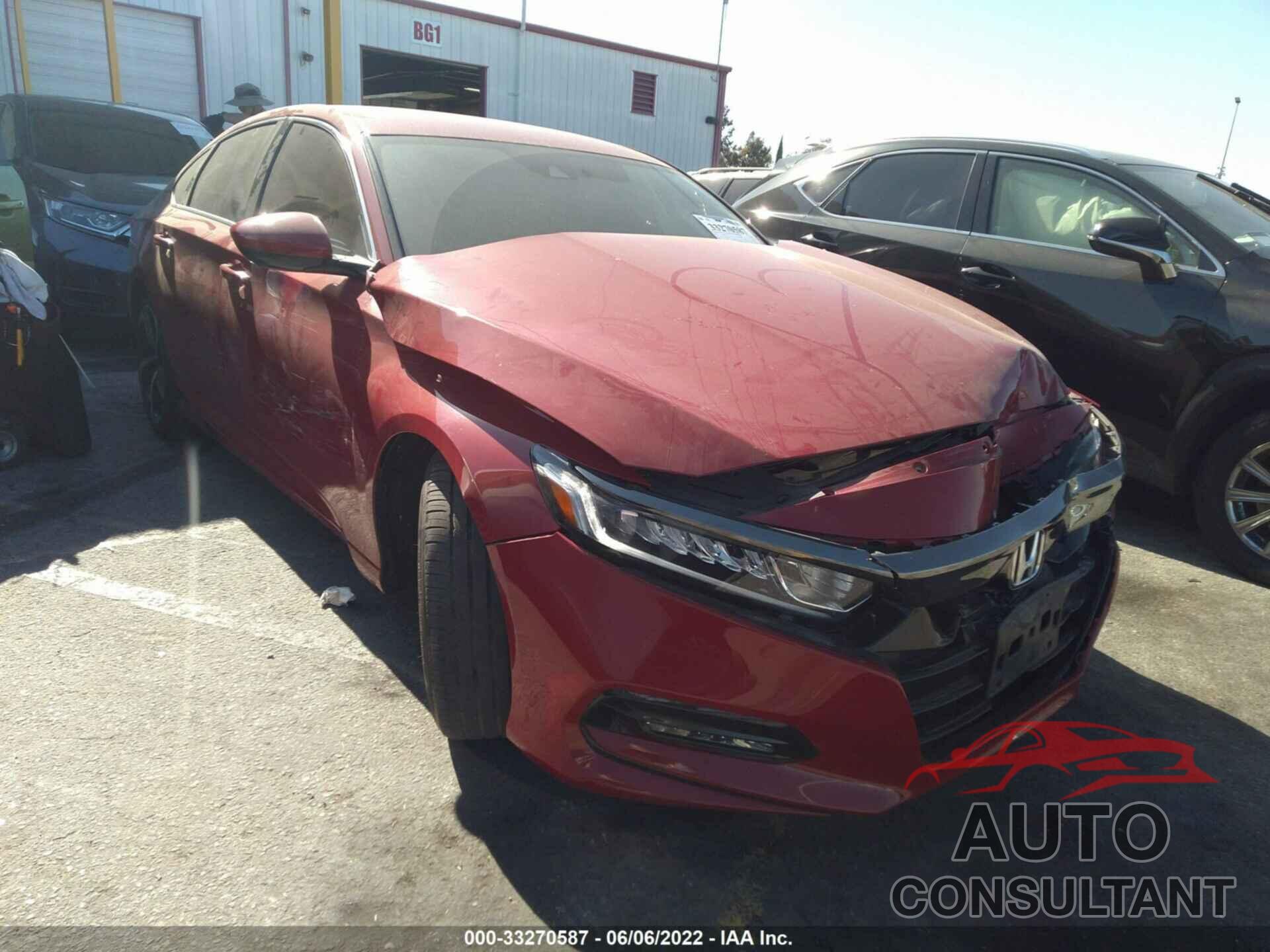 HONDA ACCORD SEDAN 2019 - 1HGCV1F31KA152051