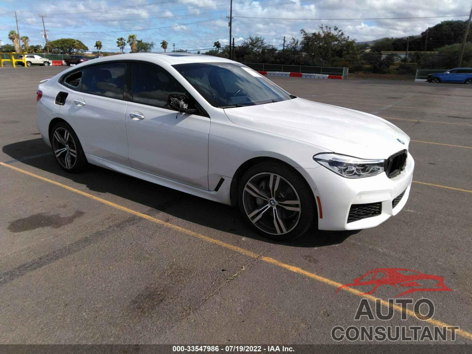 BMW 6 SERIES 2018 - WBAJV6C59JBK07179