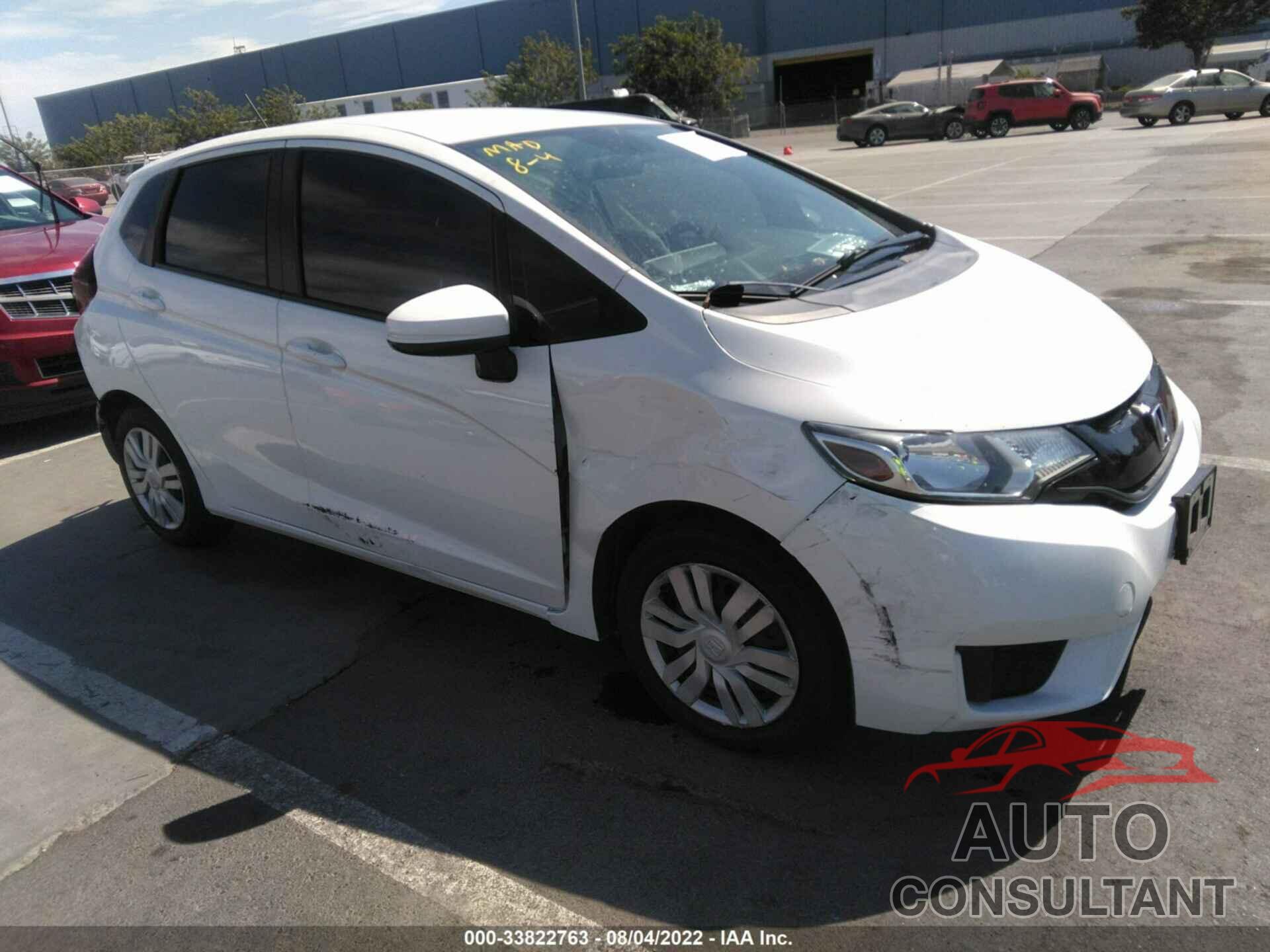 HONDA FIT 2016 - JHMGK5H53GX021866