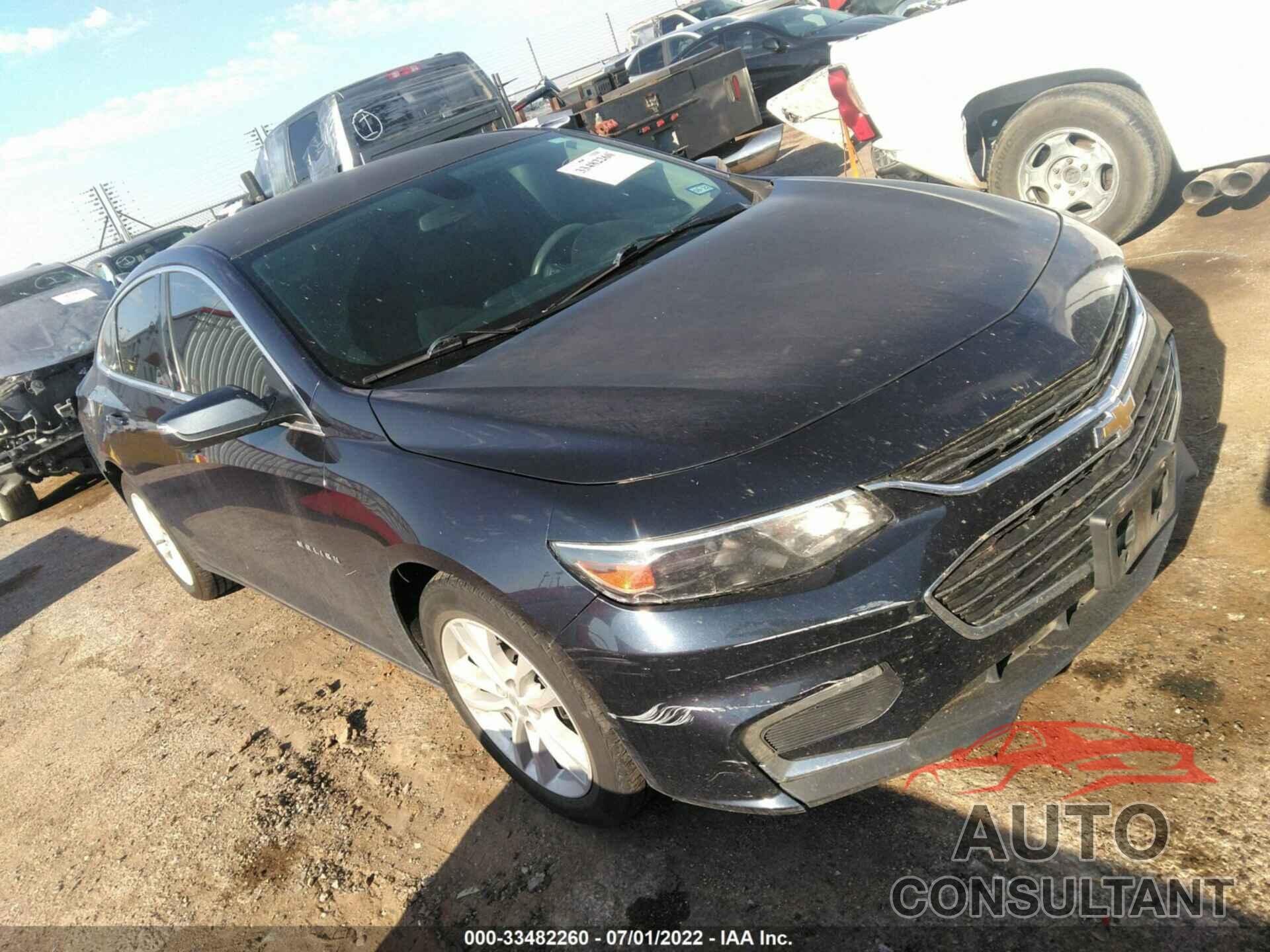 CHEVROLET MALIBU 2016 - 1G1ZE5ST0GF267927