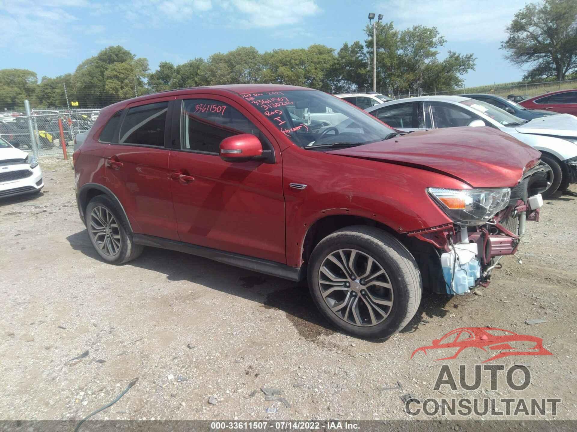 MITSUBISHI OUTLANDER SPORT 2017 - JA4AP3AUXHZ029171