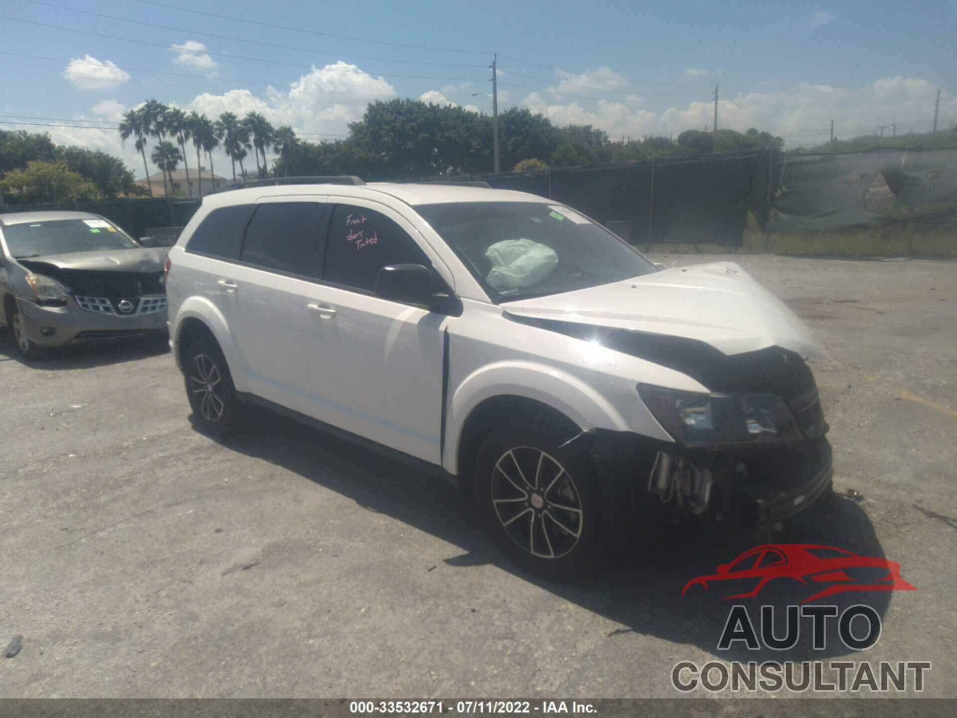 DODGE JOURNEY 2017 - 3C4PDCAB8HT573828