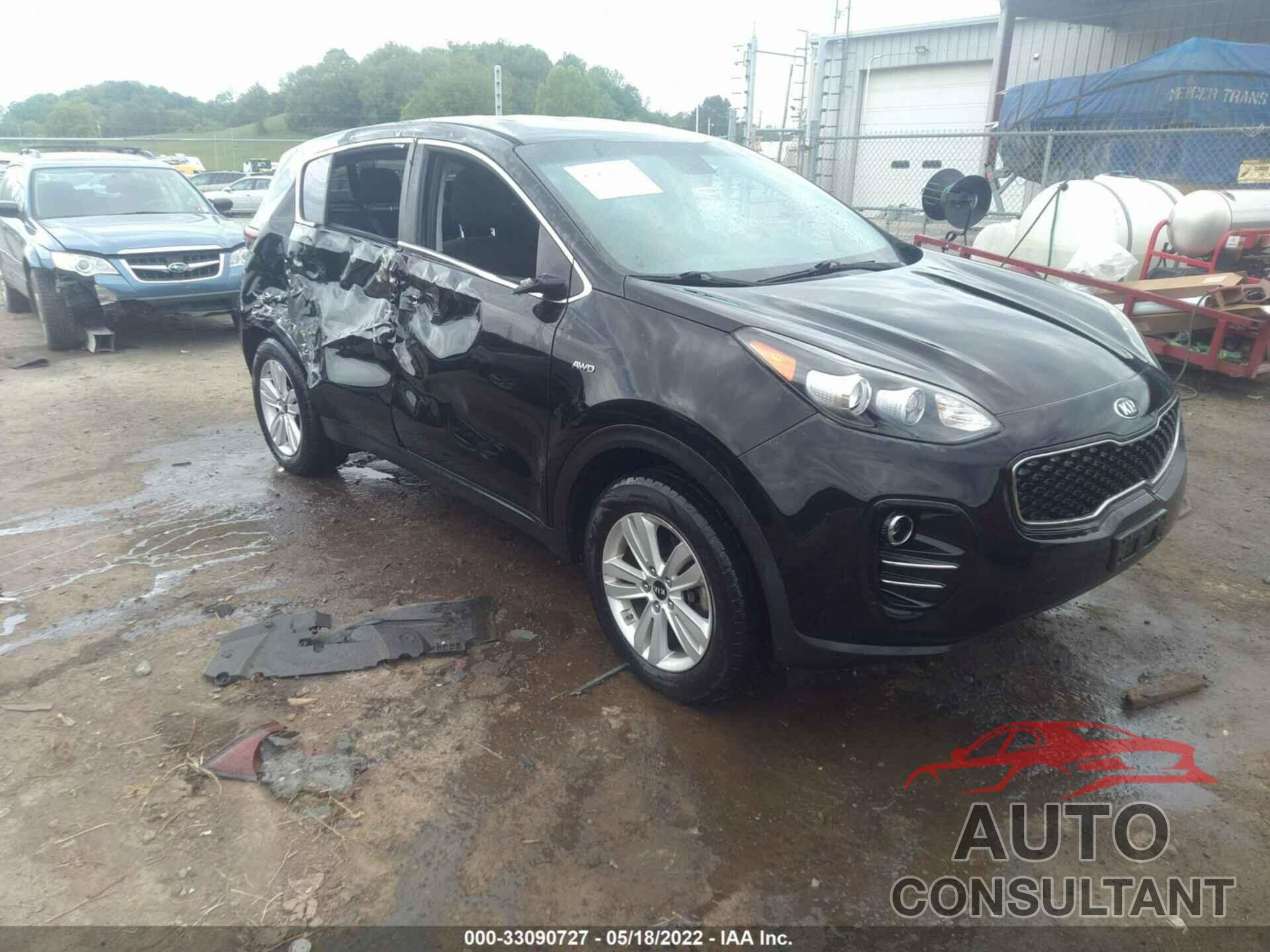 KIA SPORTAGE 2017 - KNDPMCAC2H7043397
